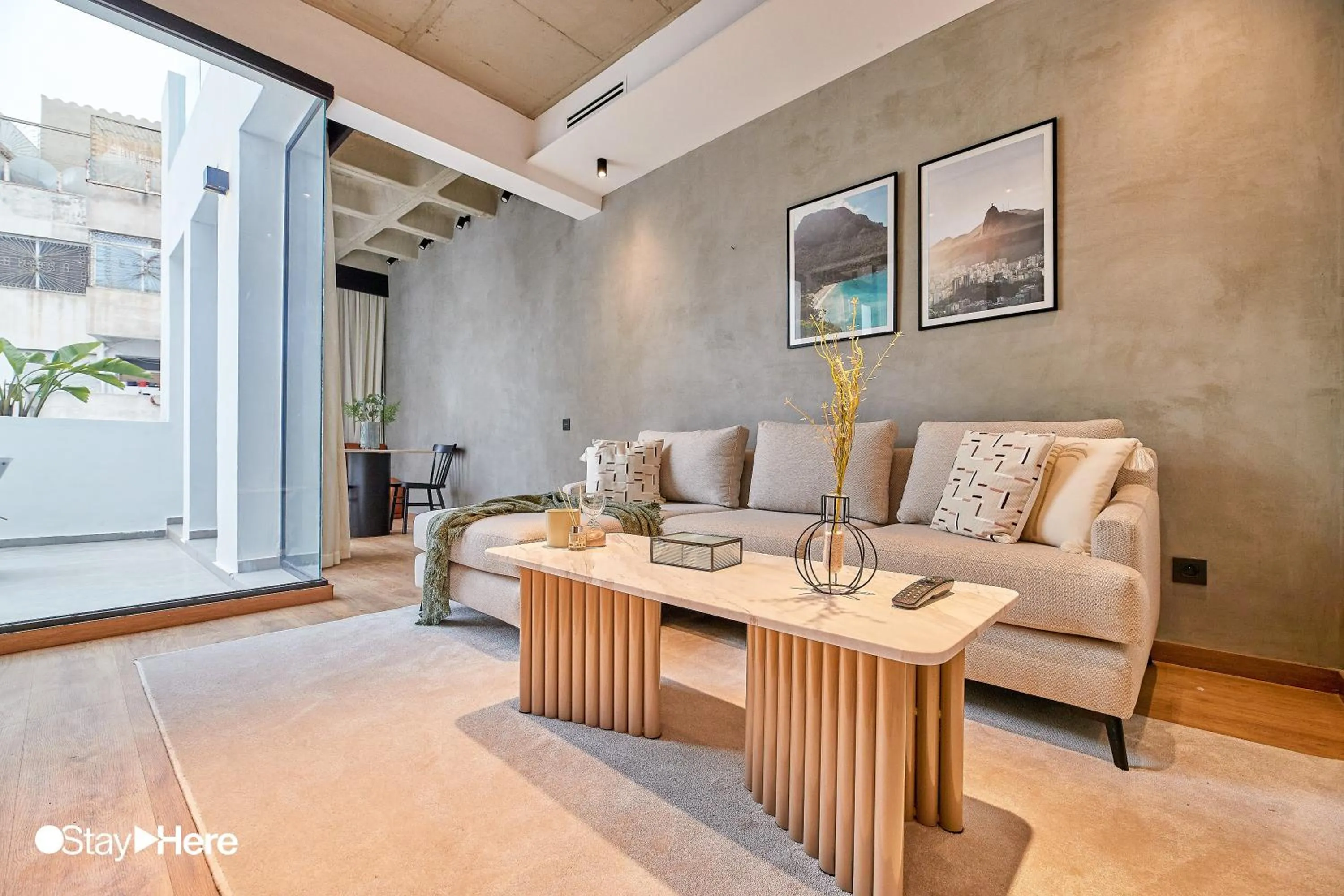 Seating area in Stayhere Casablanca - Gauthier 1 - Modern Residence