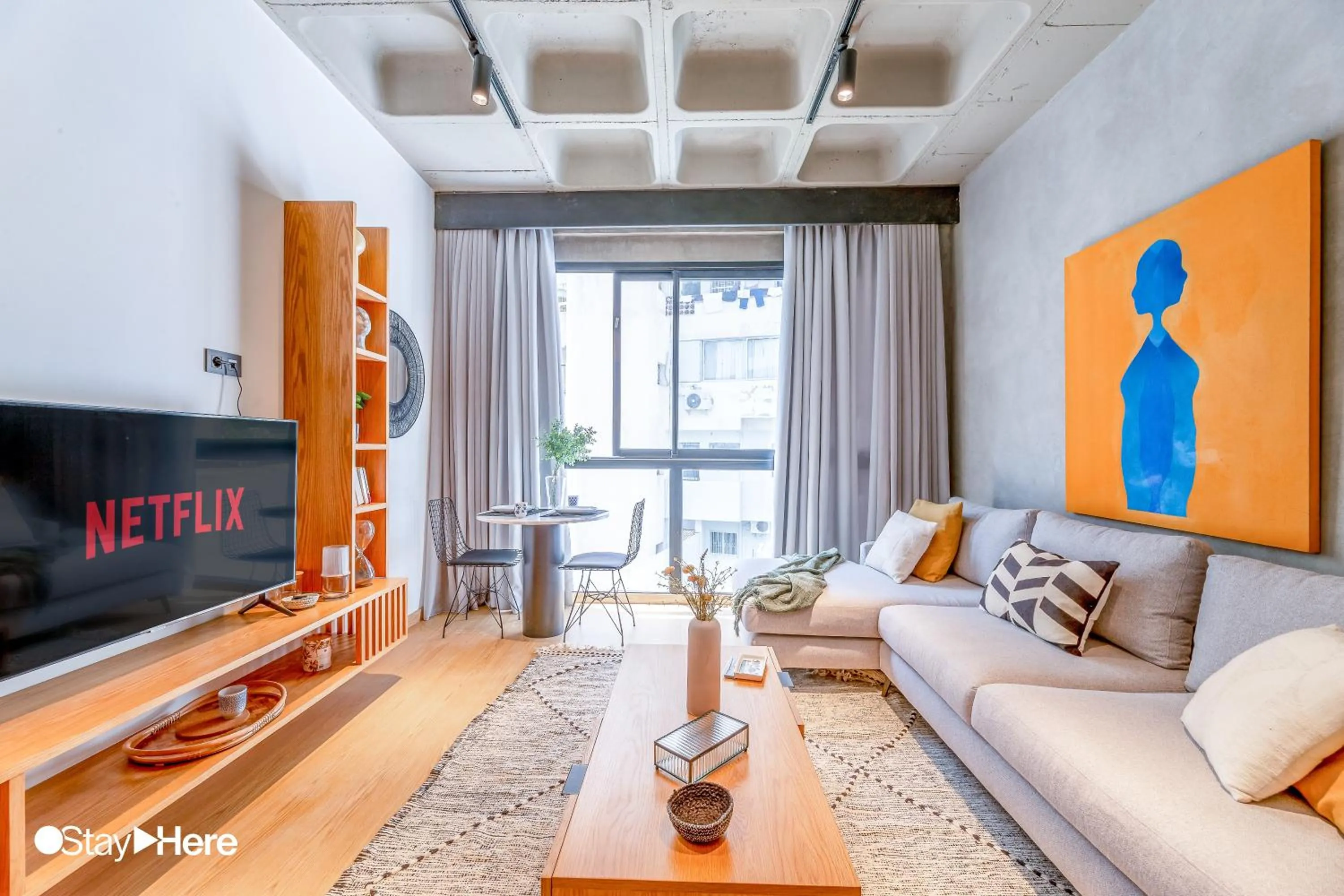 TV and multimedia in Stayhere Casablanca - Gauthier 1 - Modern Residence