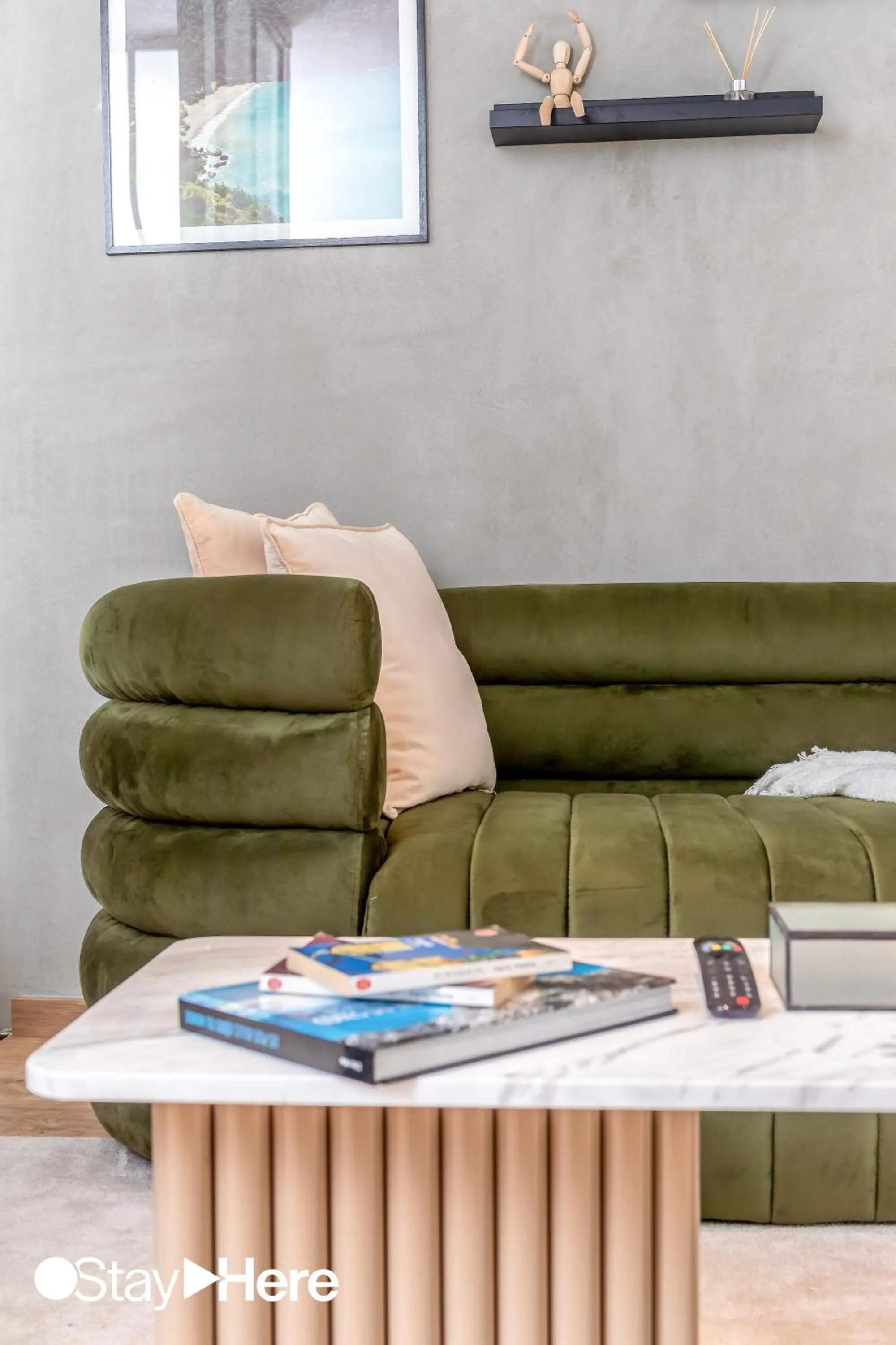 Seating area in Stayhere Casablanca - Gauthier 1 - Modern Residence