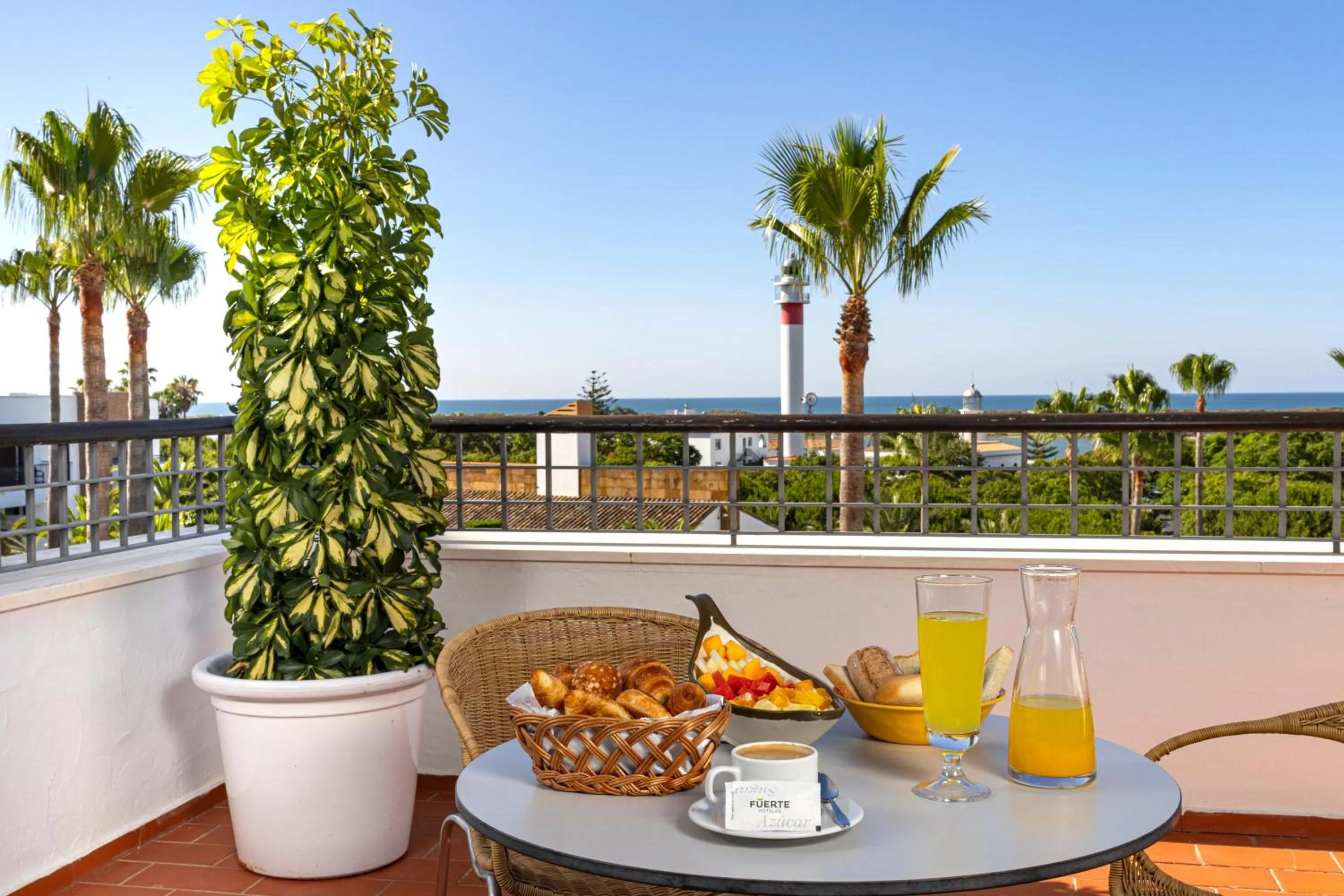 Seating area in Hotel Fuerte El Rompido