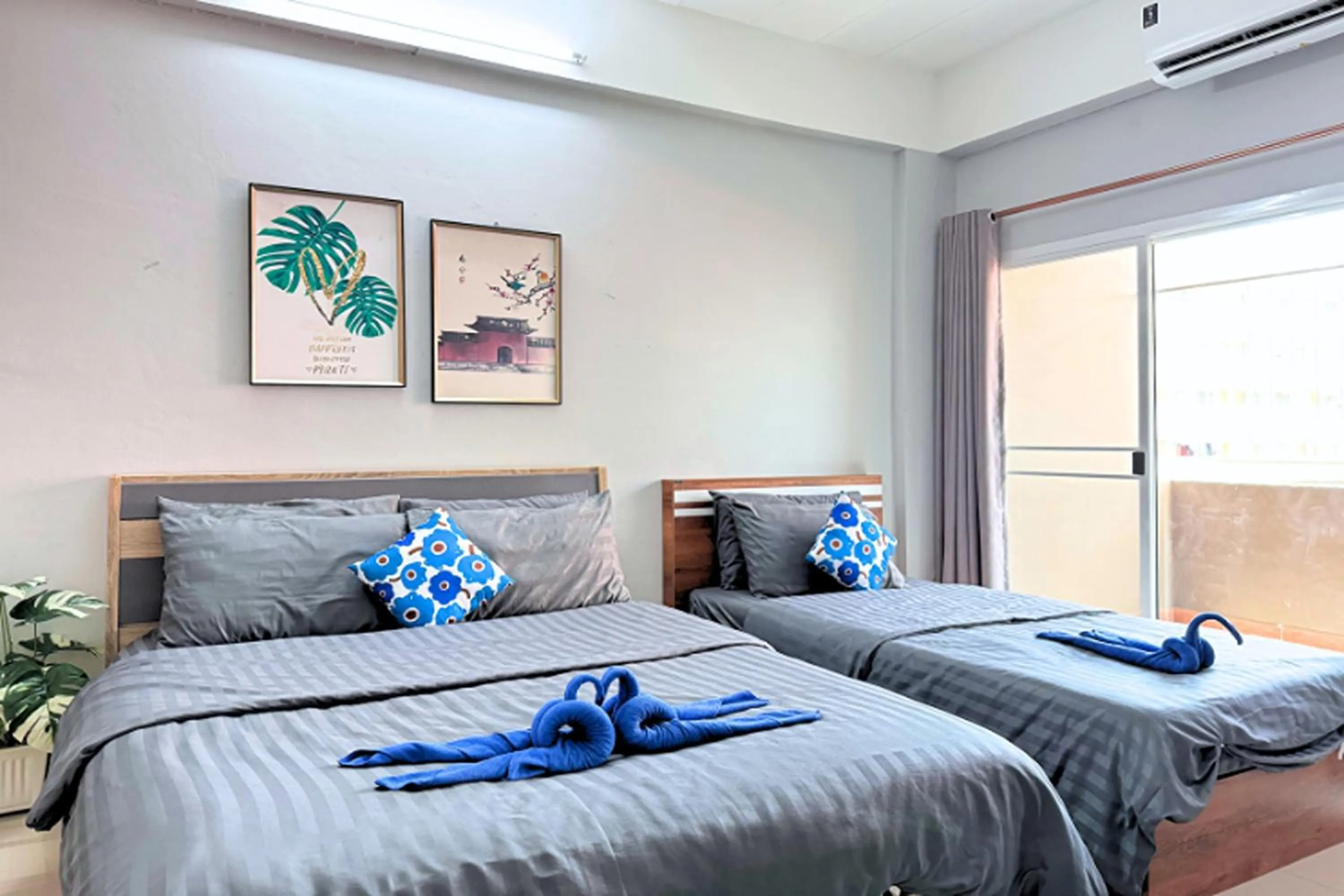 Bed in Grand Sansook Omnoi