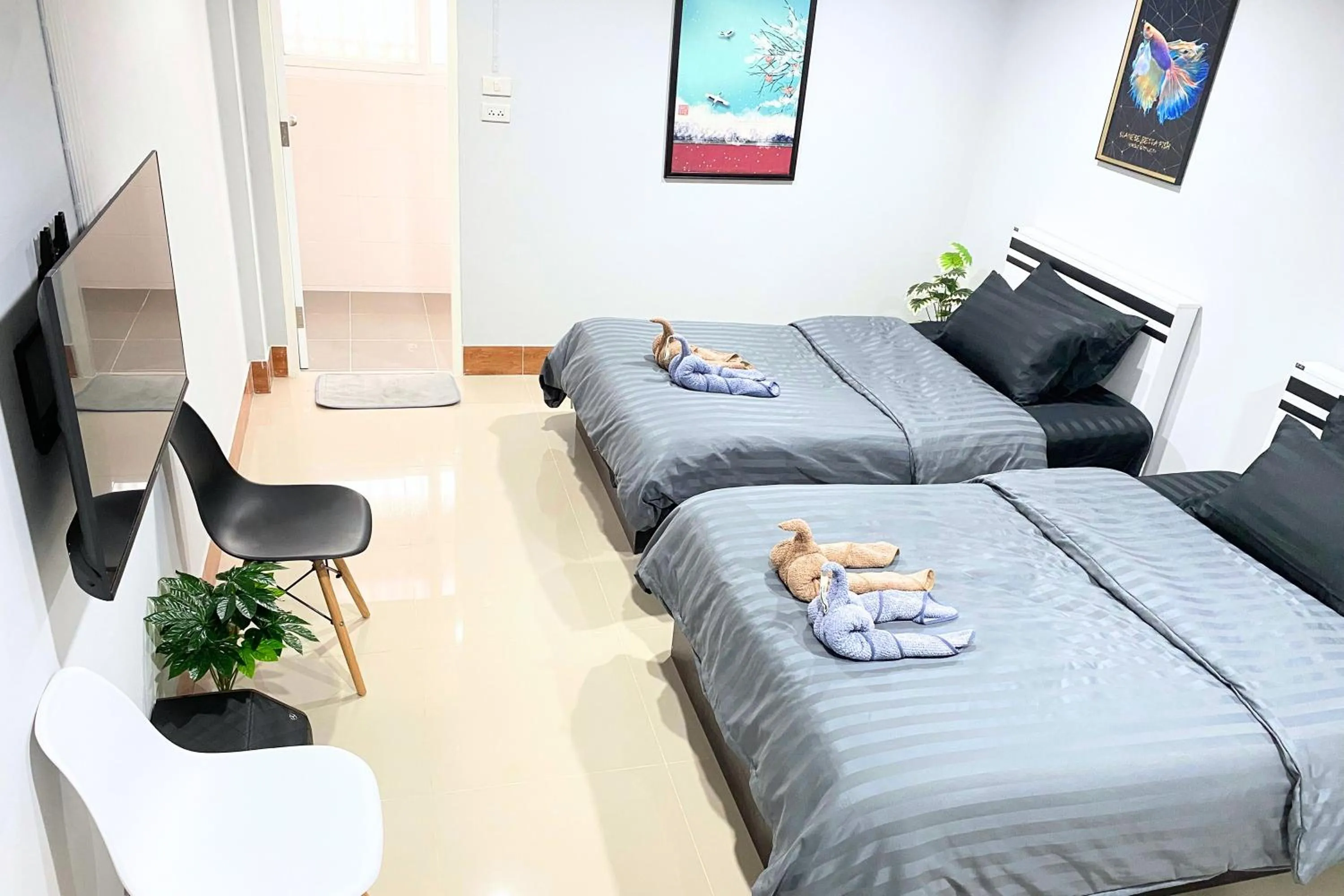 Bed in Grand Sansook Omnoi