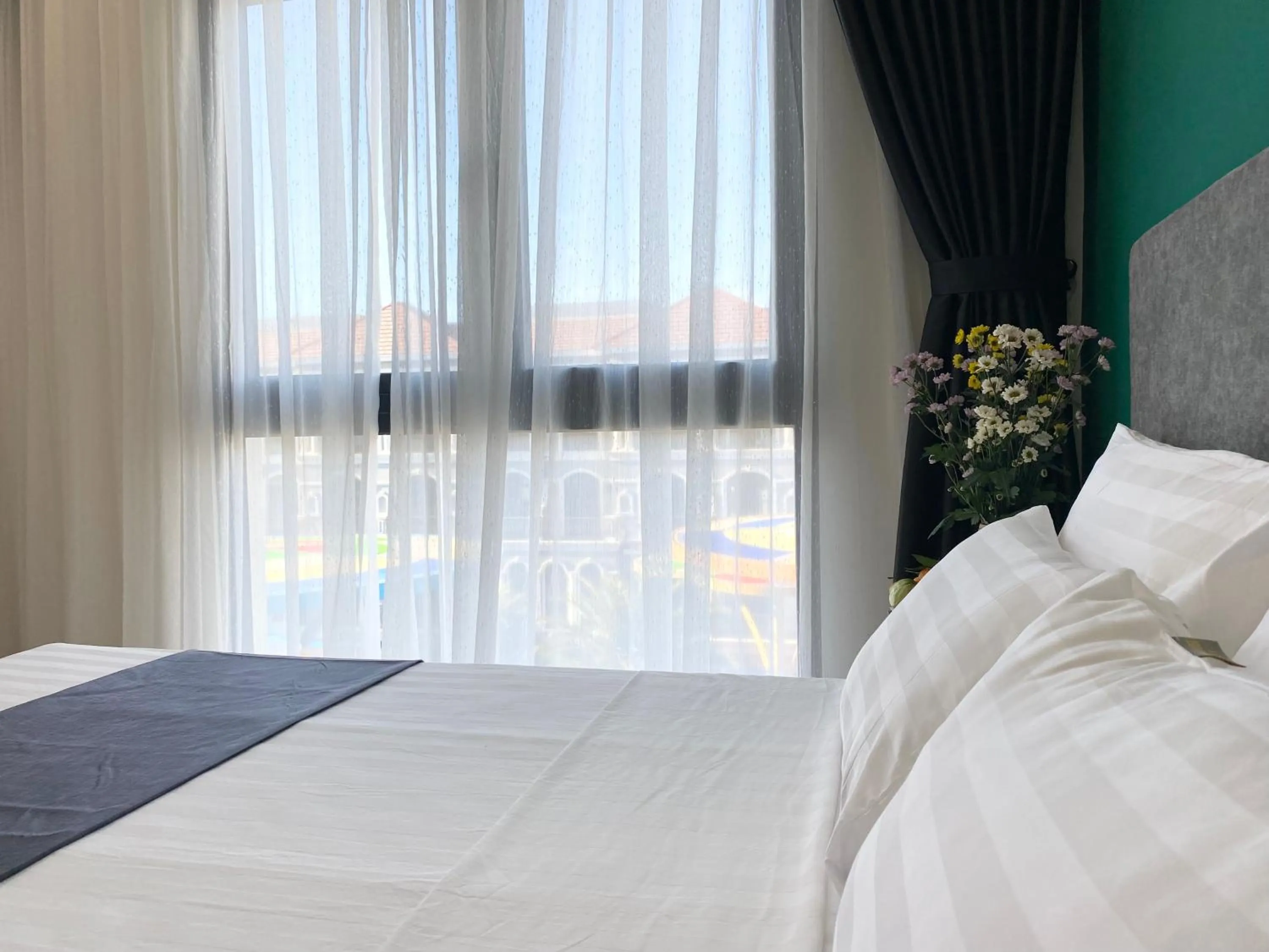 Bed in Elpis Hotel Phu Quoc