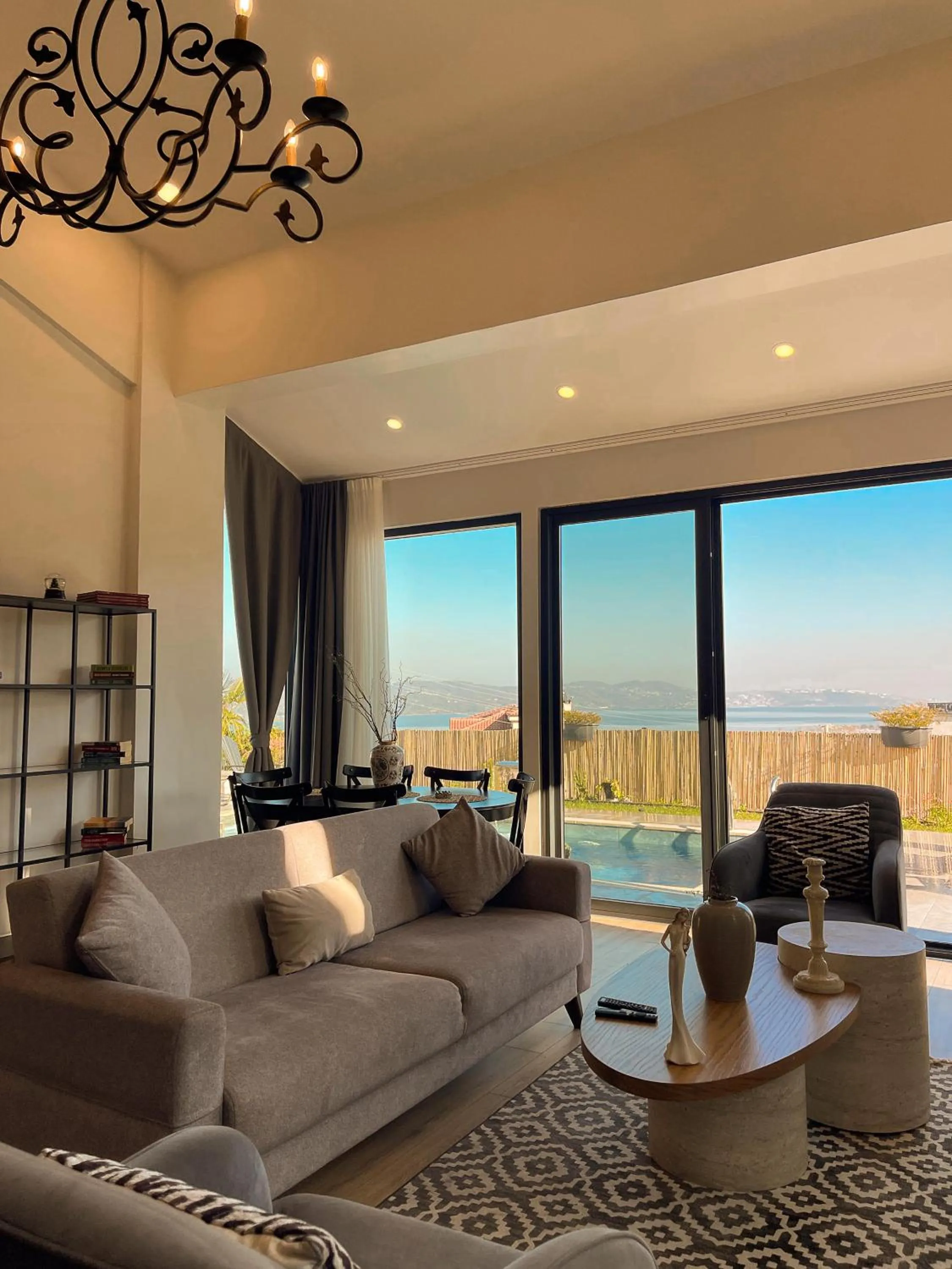 Living room in New Balturk Villas Sapanca