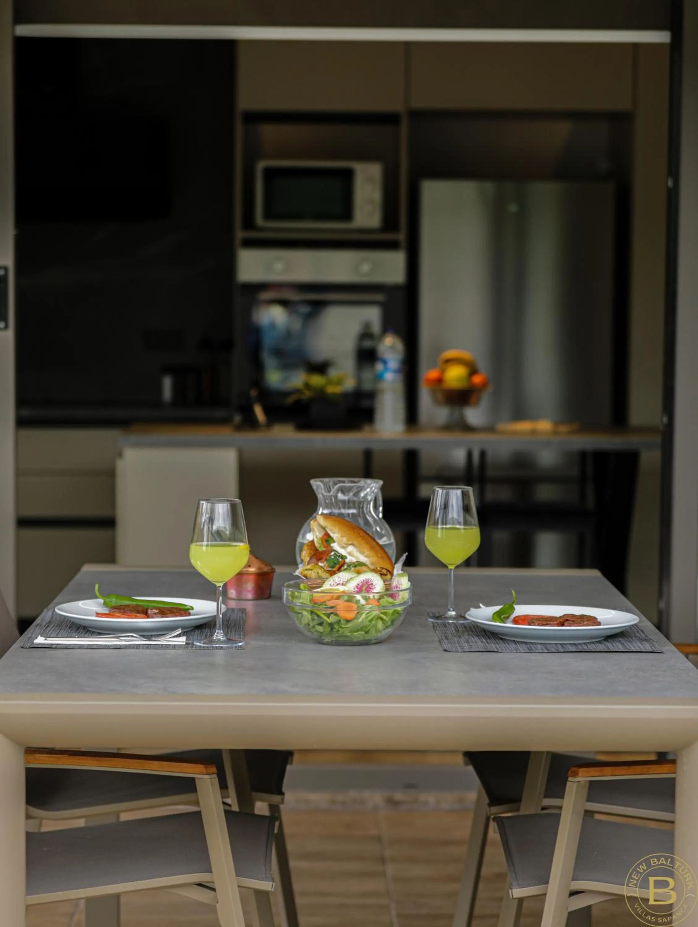 Patio in New Balturk Villas Sapanca