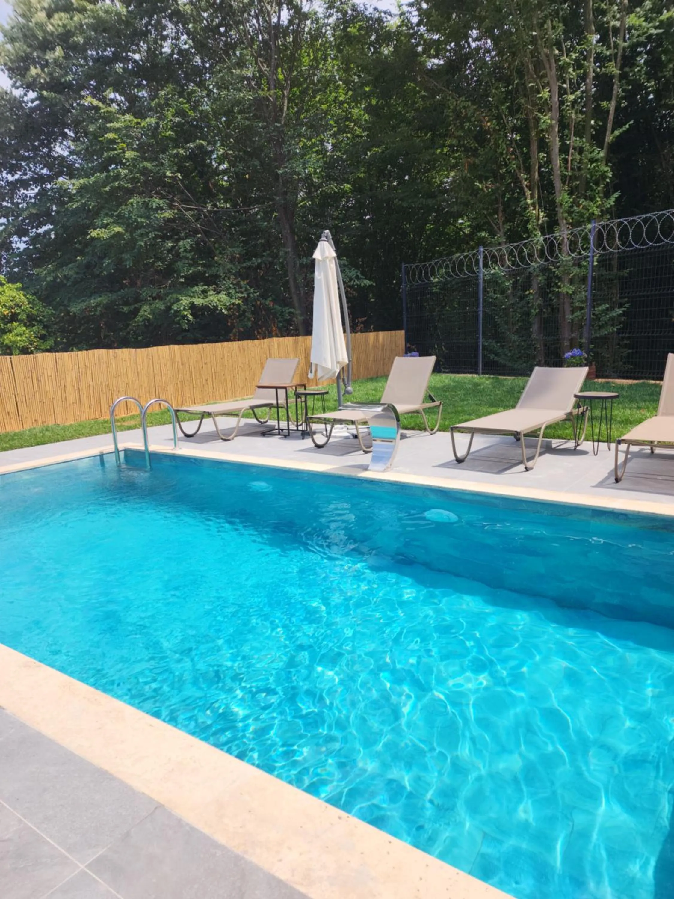 Swimming pool in New Balturk Villas Sapanca