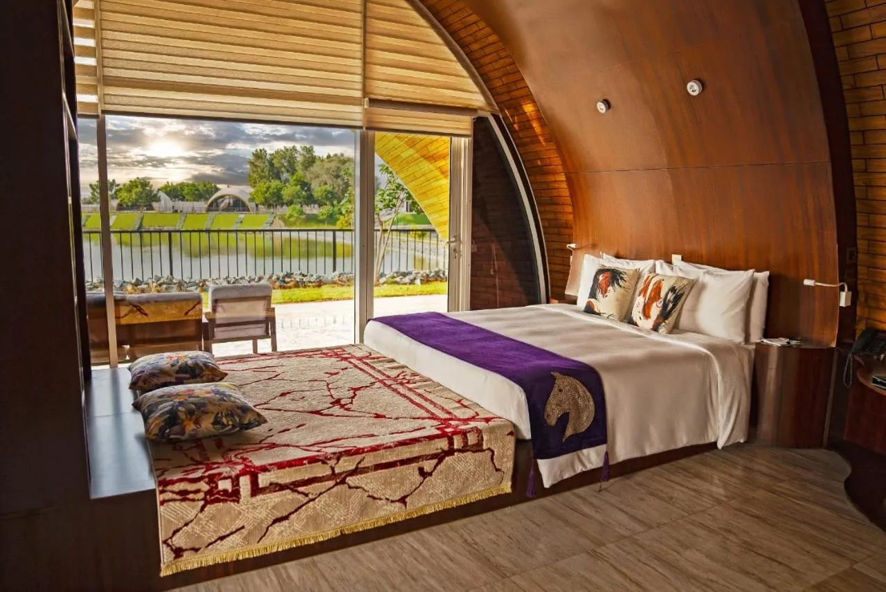 Bed in Nirvana Retreat By Patanjali Wellness Initiative