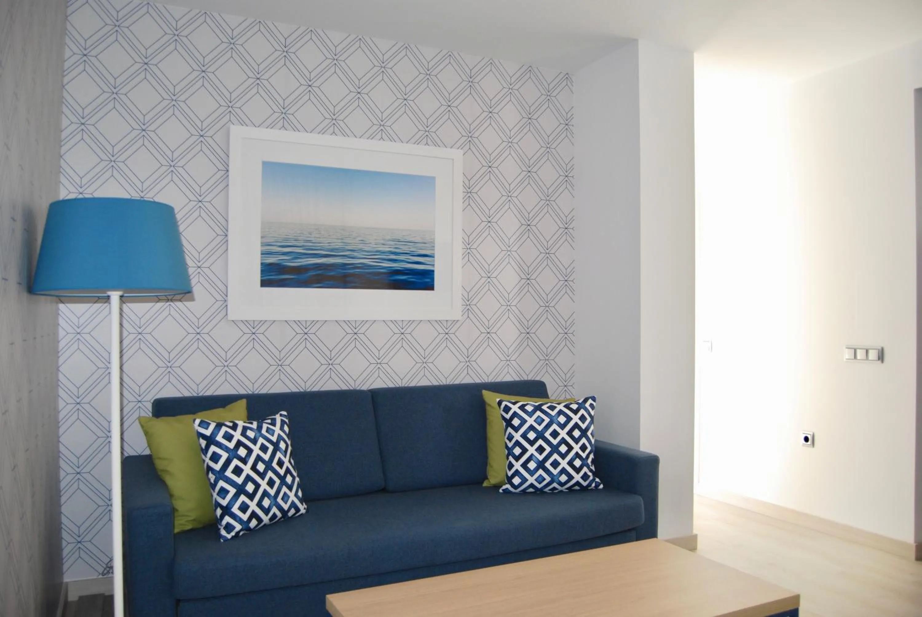 Living room in Broncemar Beach Suites