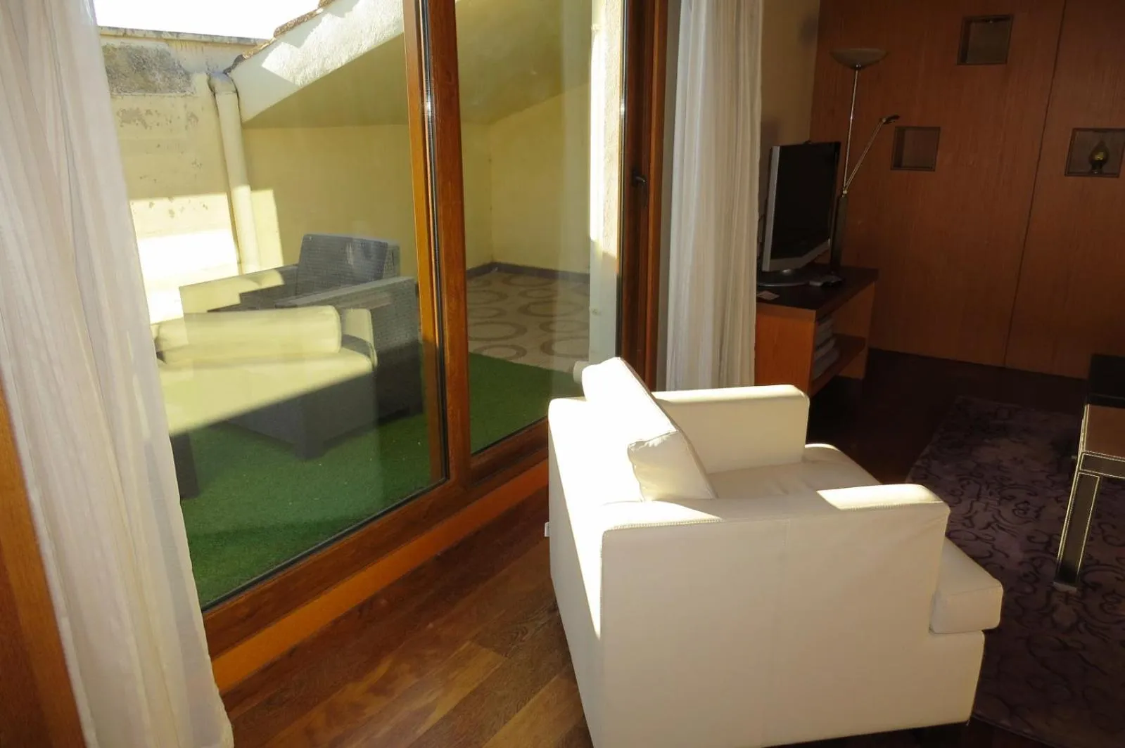 Living room in Hotel Ríos