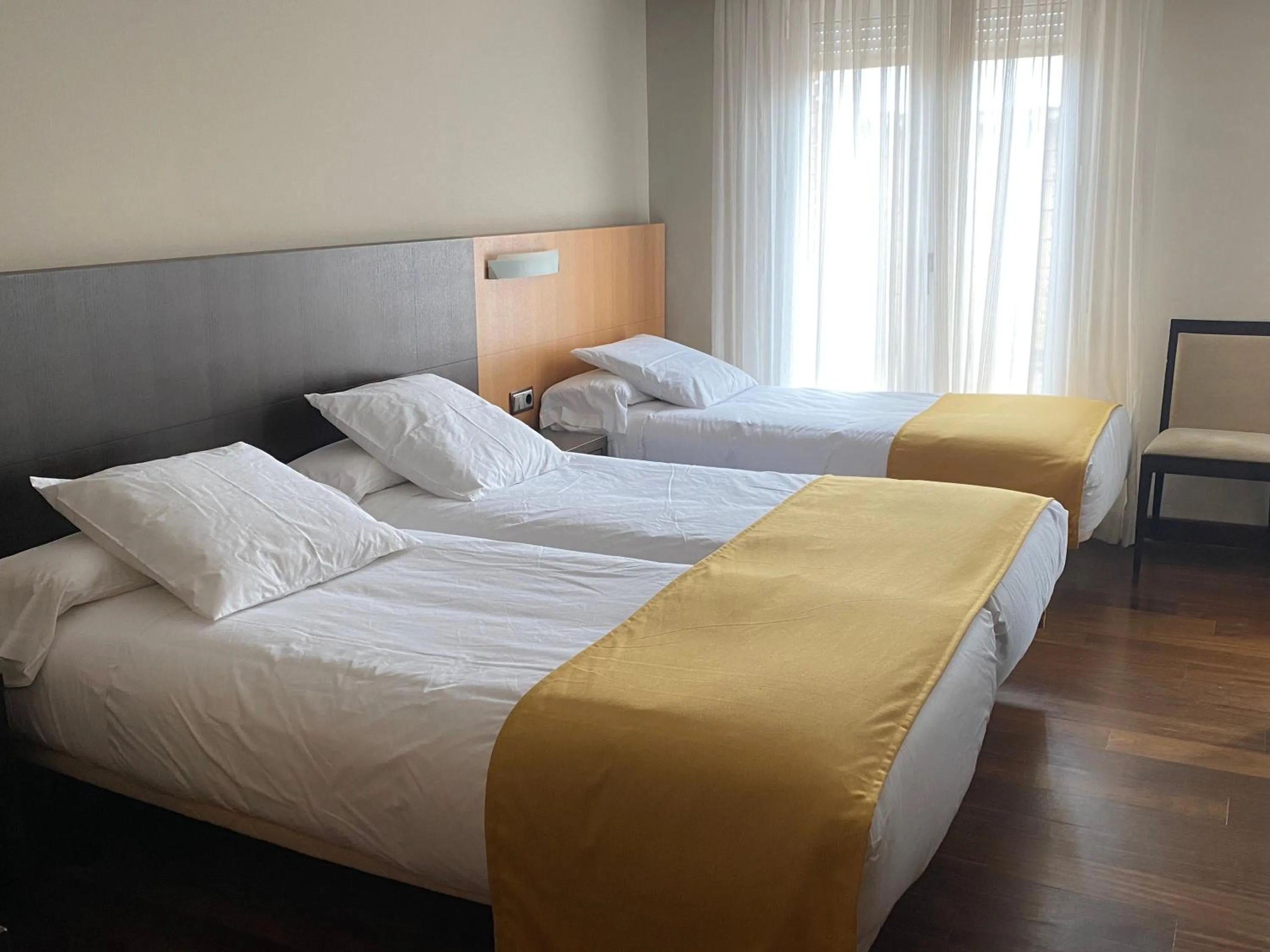 Bedroom, Bed in Hotel Ríos