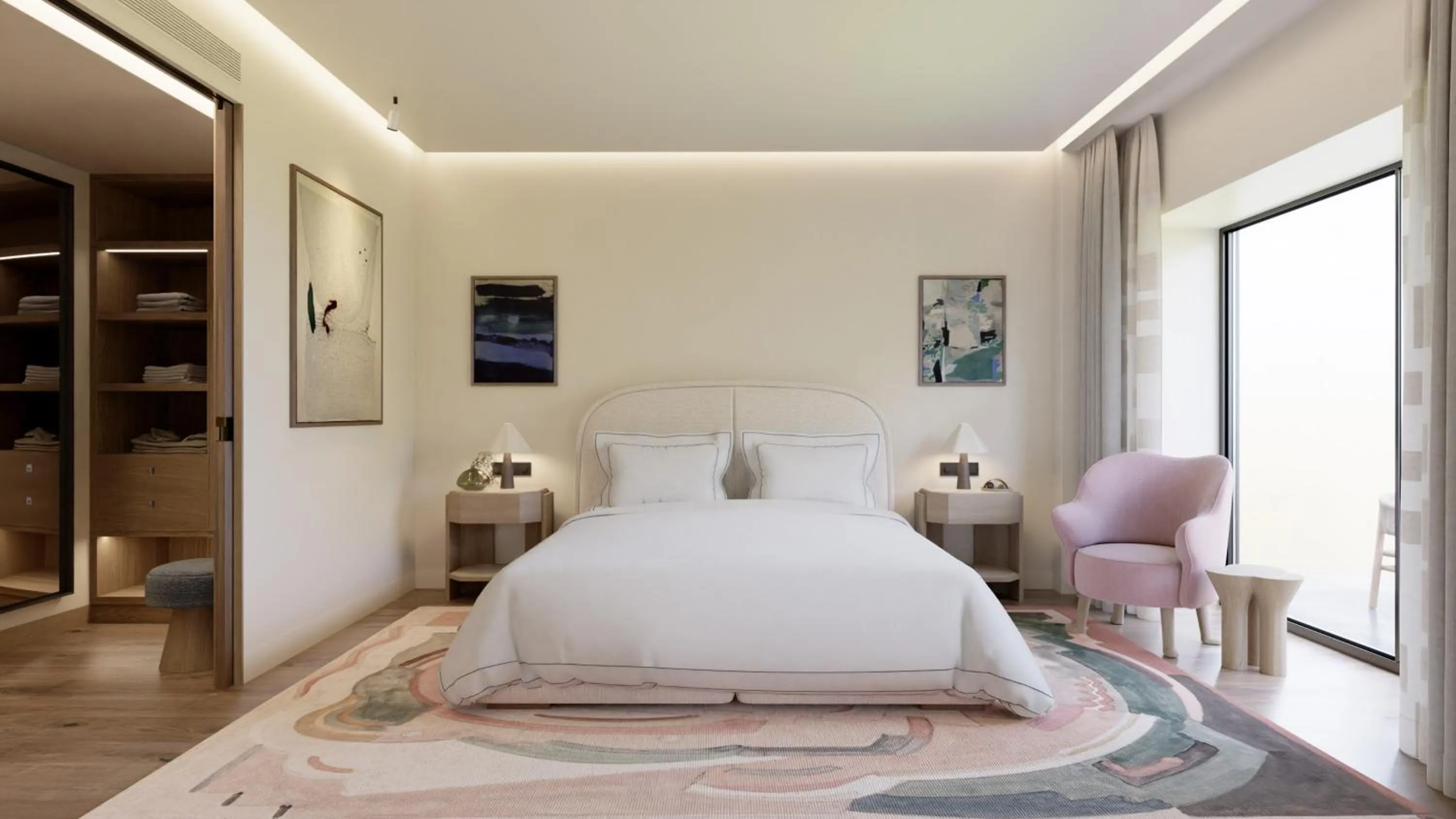 Photo of the whole room, Bed in Hotel Camiral - The Leading Hotels of the World