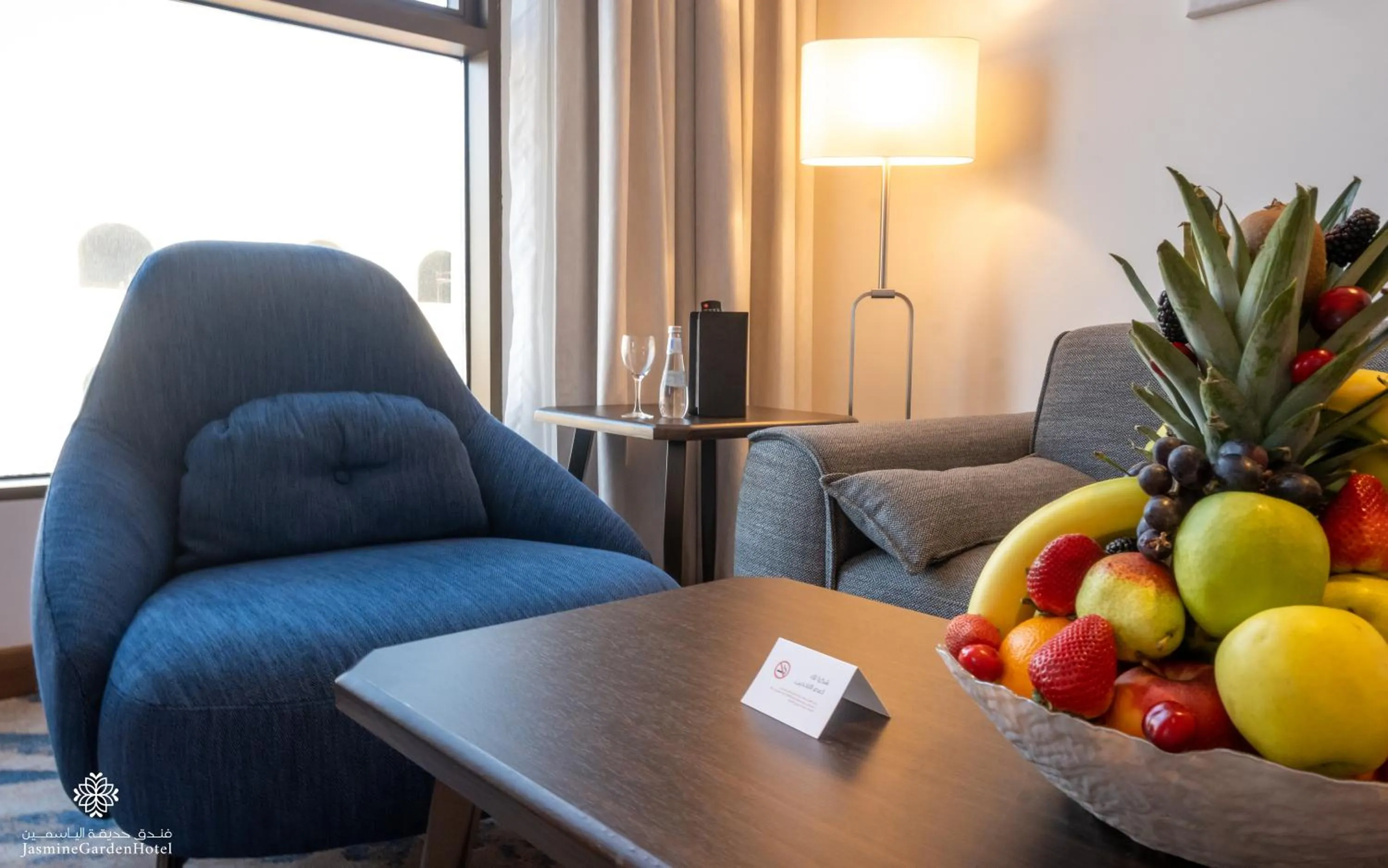 Seating area in Jasmine Garden Hotel