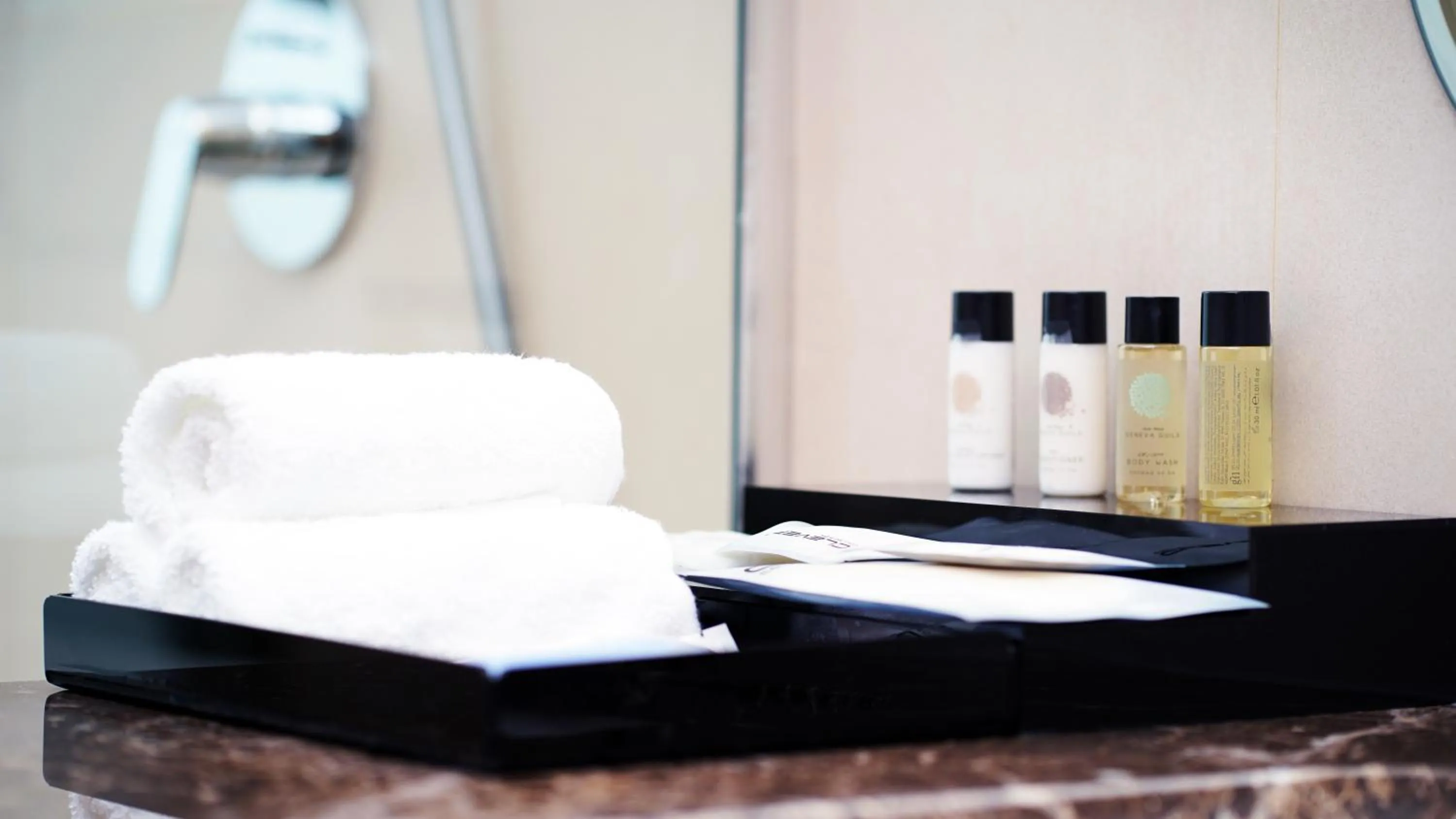 towels in Jasmine Garden Hotel