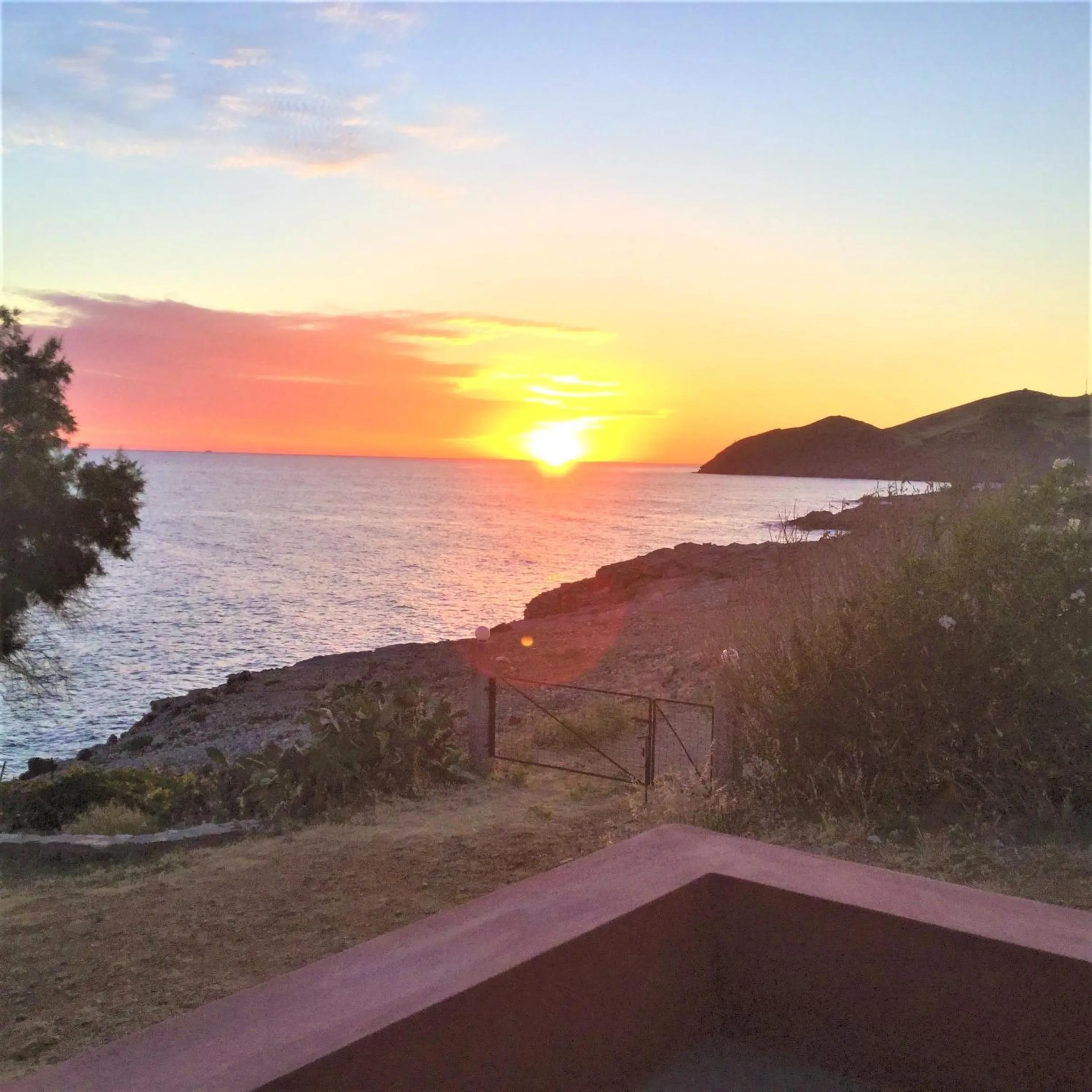 Sunrise in Villa Rodialos