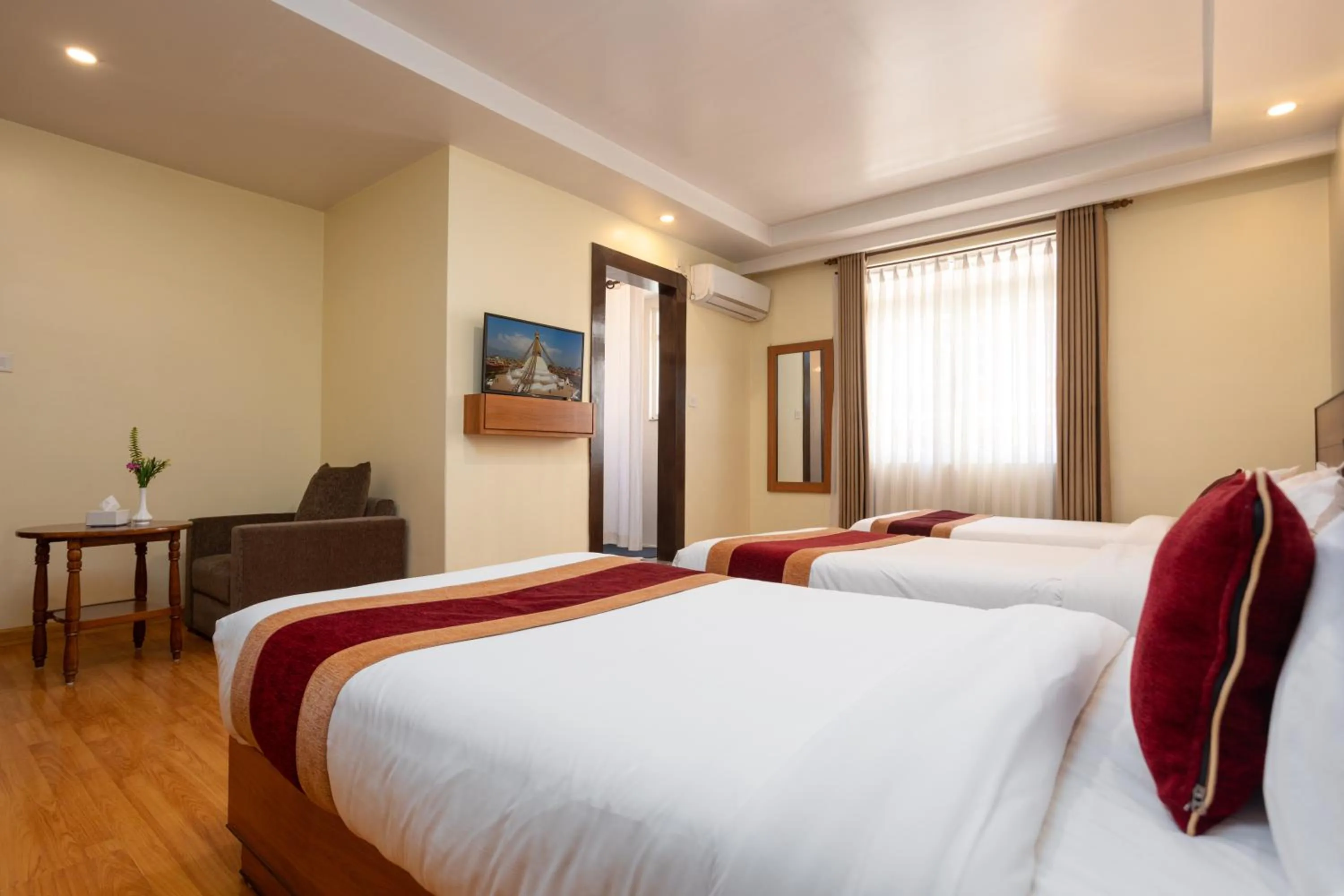 Bed in Magnificent Hotel