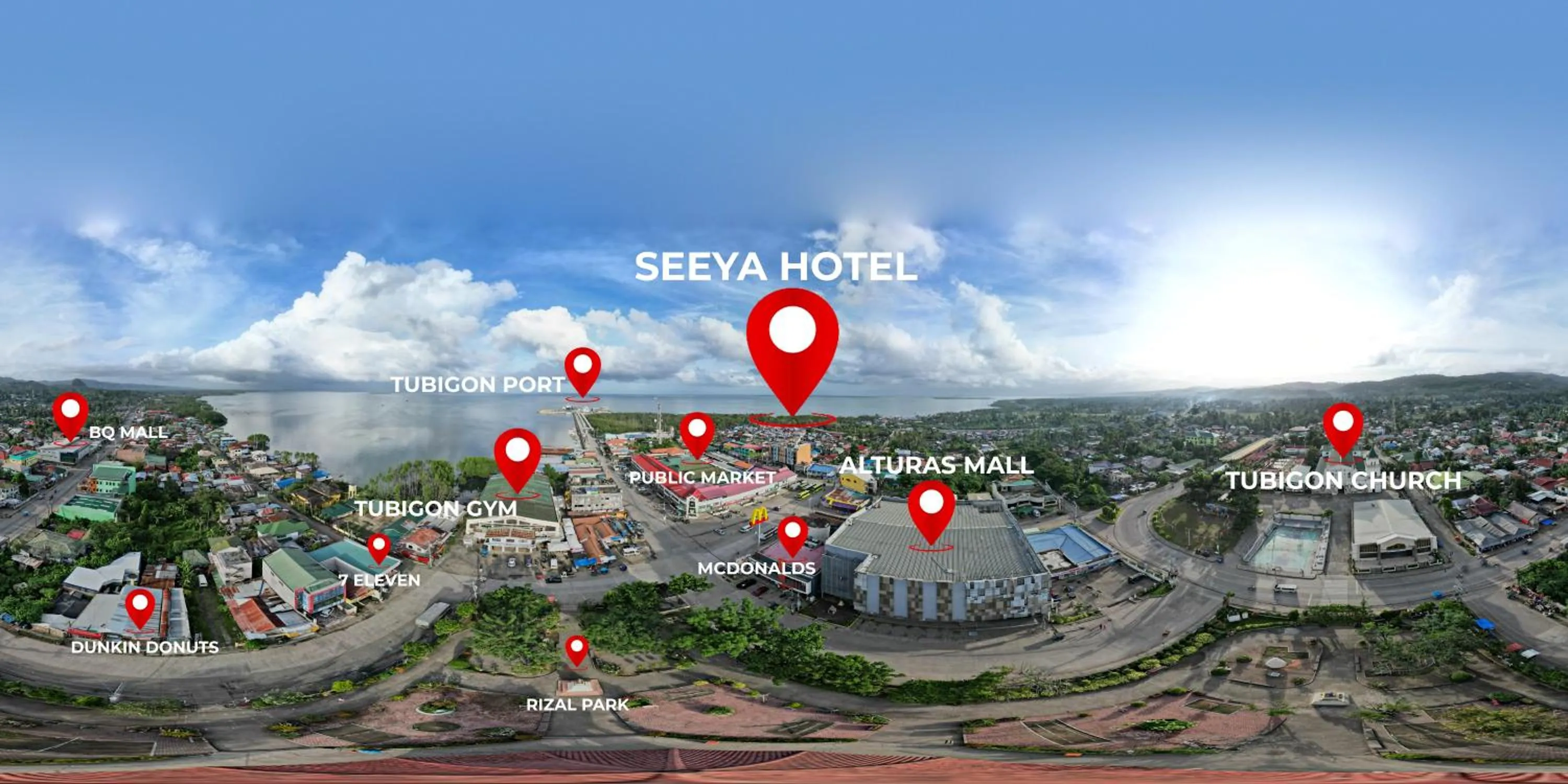 Nearby landmark in Seeya Hotel