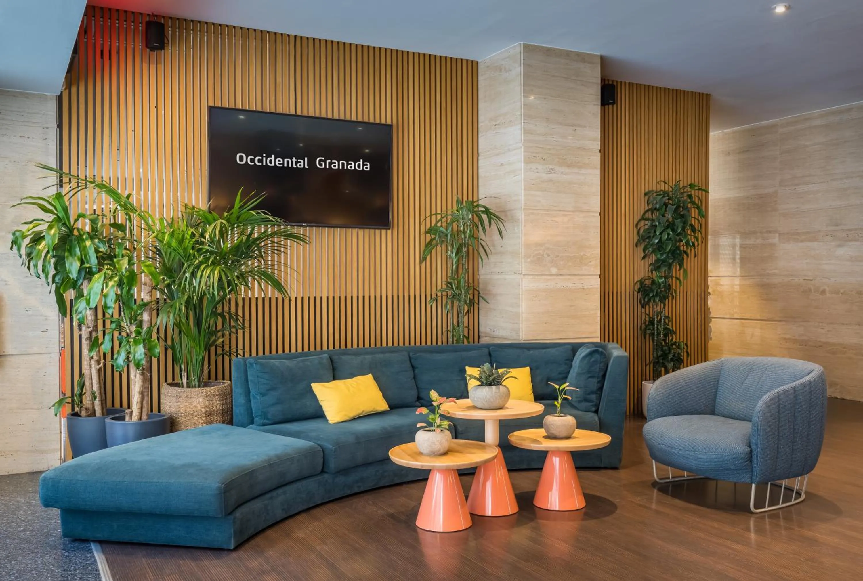 Lobby or reception in Occidental Granada