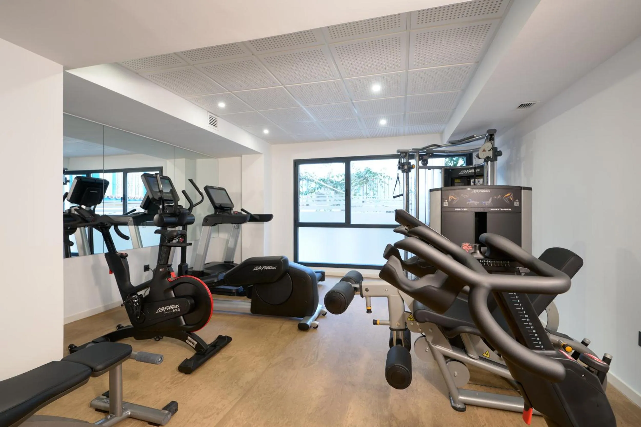 Fitness centre/facilities in Óbal Hotel Marbella