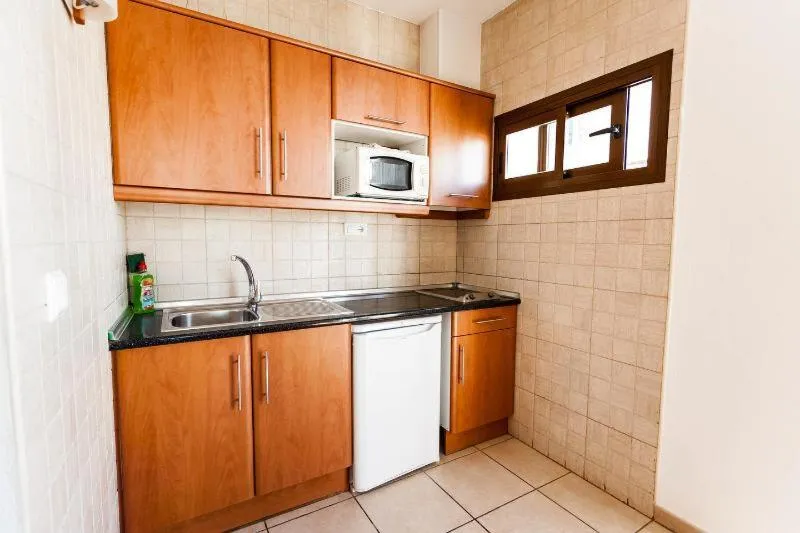 Kitchen or kitchenette in Apartamentos Tramuntana