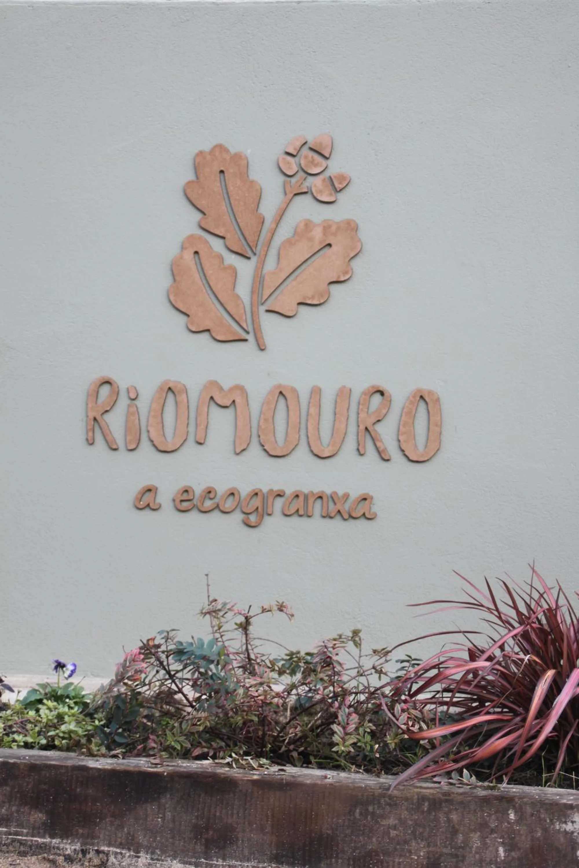 Property logo or sign in Hotel a Ecogranxa