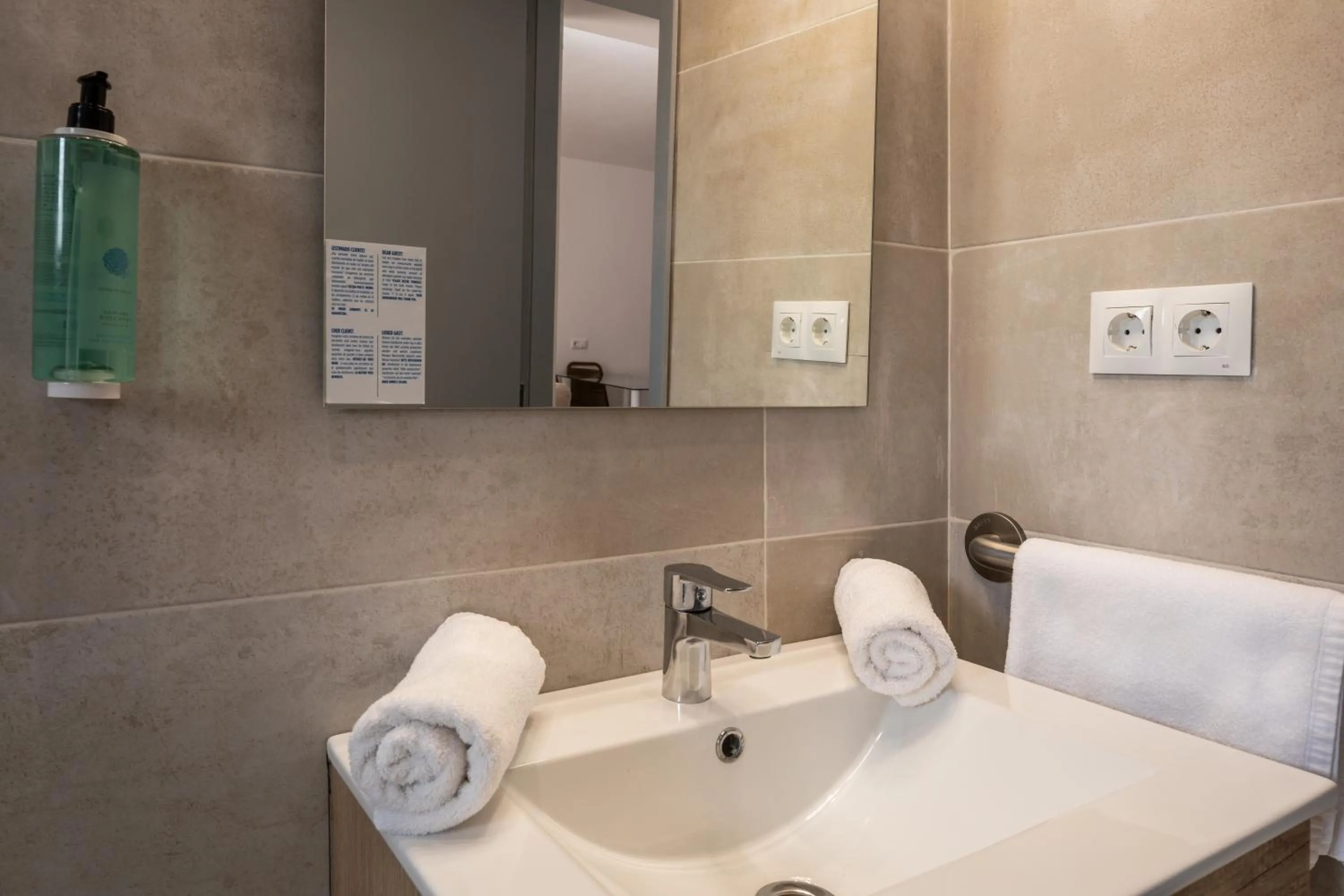 Bathroom in Aparthotel Puerto Cala Vadella