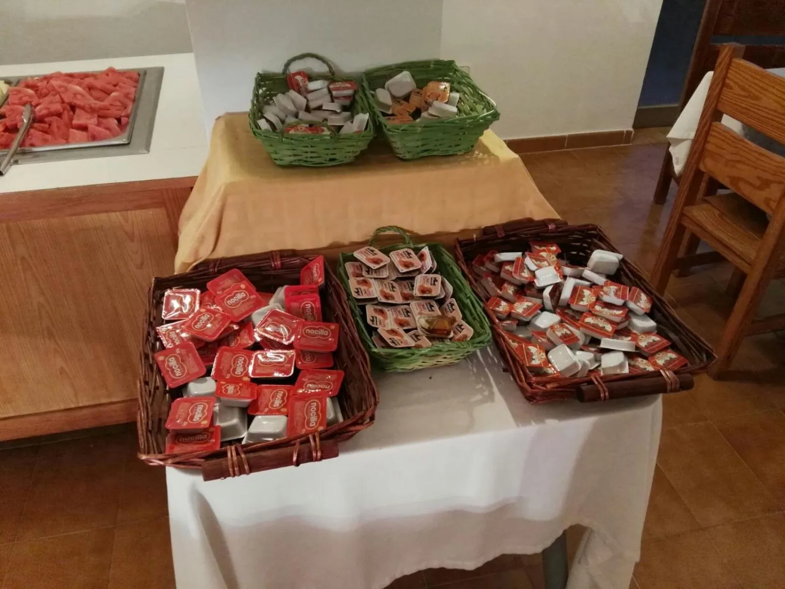 Breakfast in Aparthotel Puerto Cala Vadella