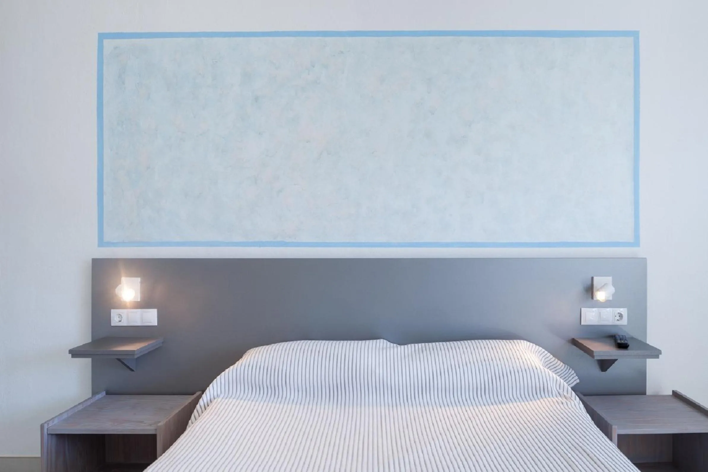 Bedroom, Bed in Aparthotel Puerto Cala Vadella