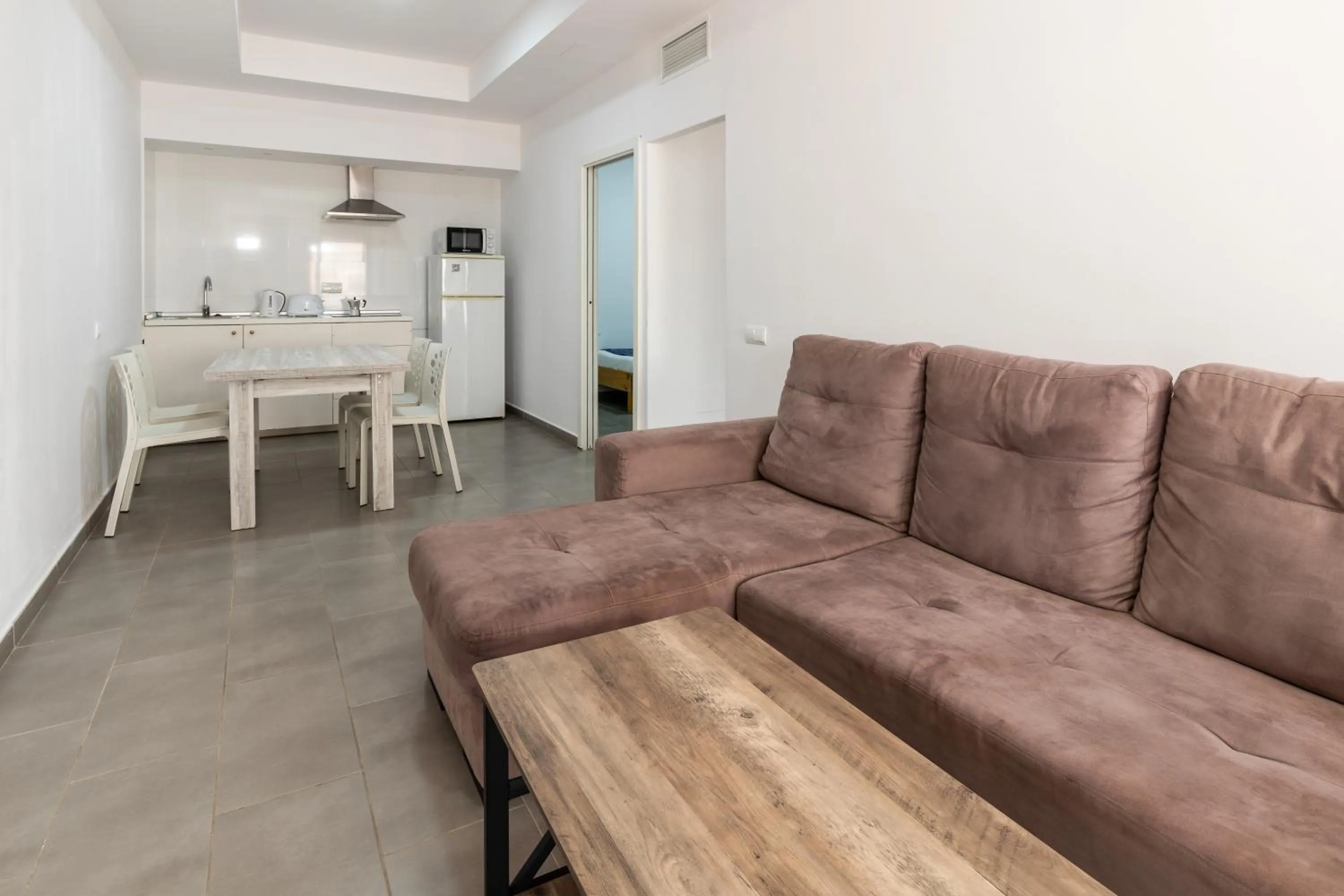 Living room in Aparthotel Puerto Cala Vadella