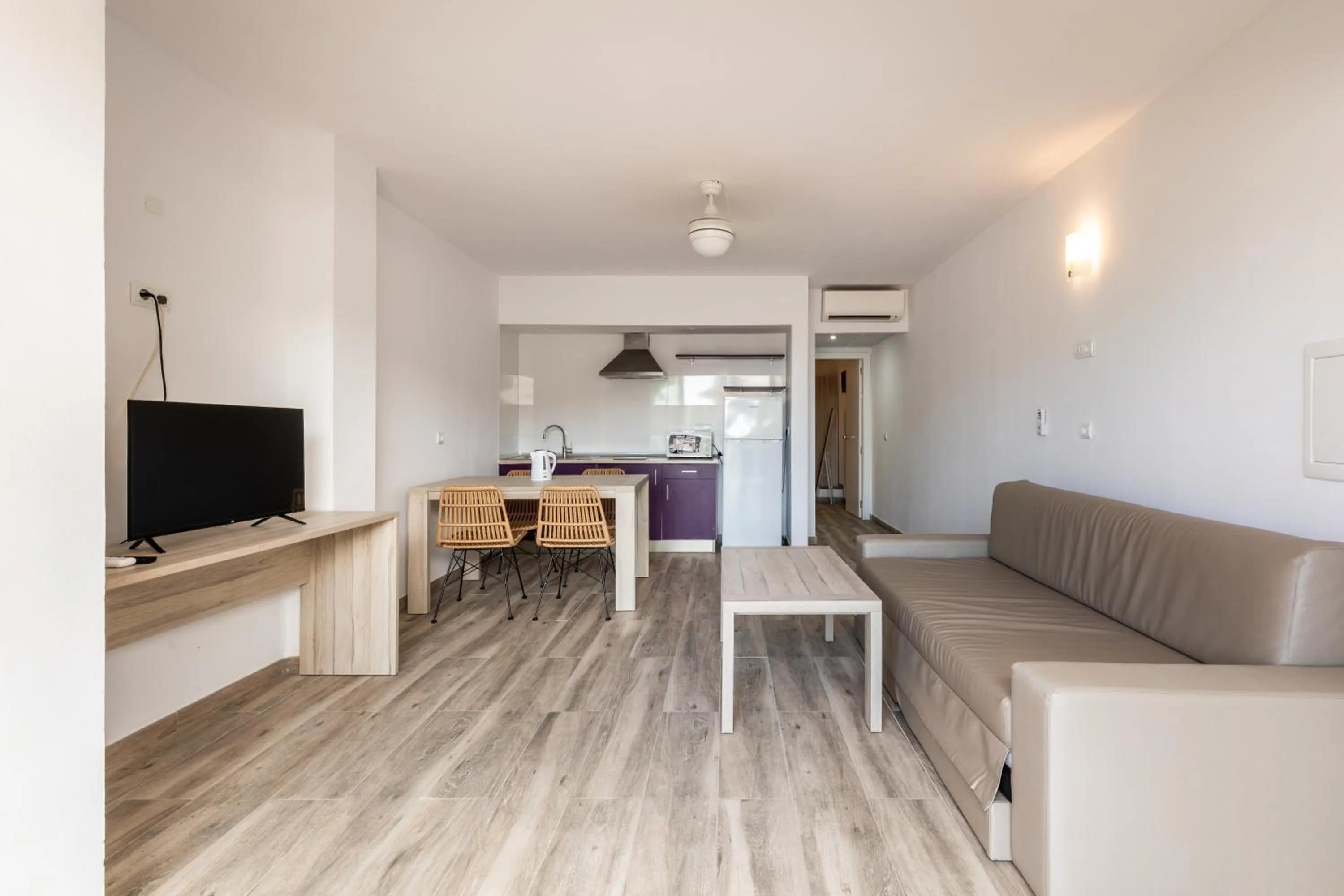 Living room in Aparthotel Puerto Cala Vadella