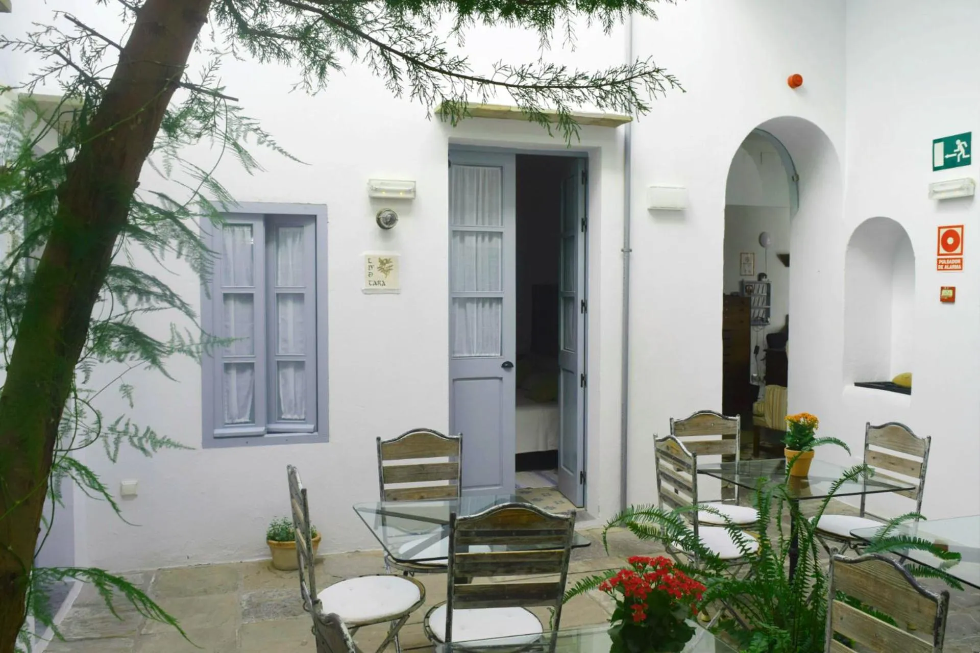 Patio in La Botica de Vejer