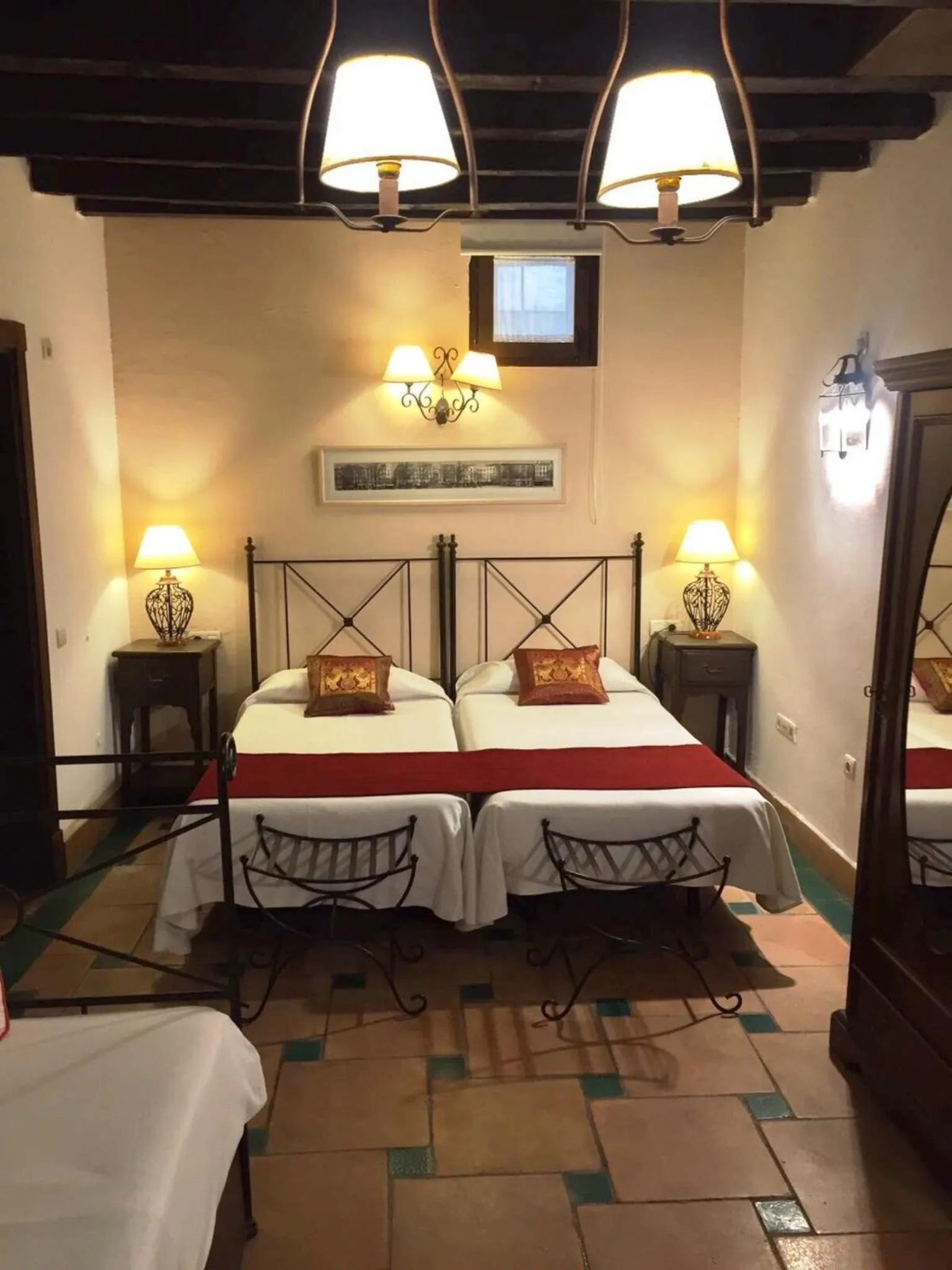 Bed in Casa del Capitel Nazarí