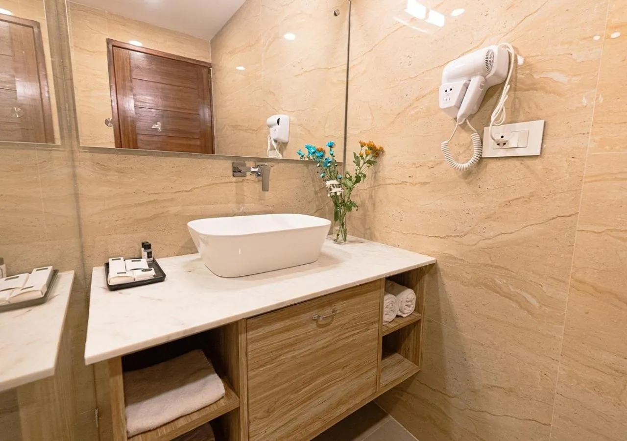 Shower in The Verda De Miranda Resort Morjim North Goa