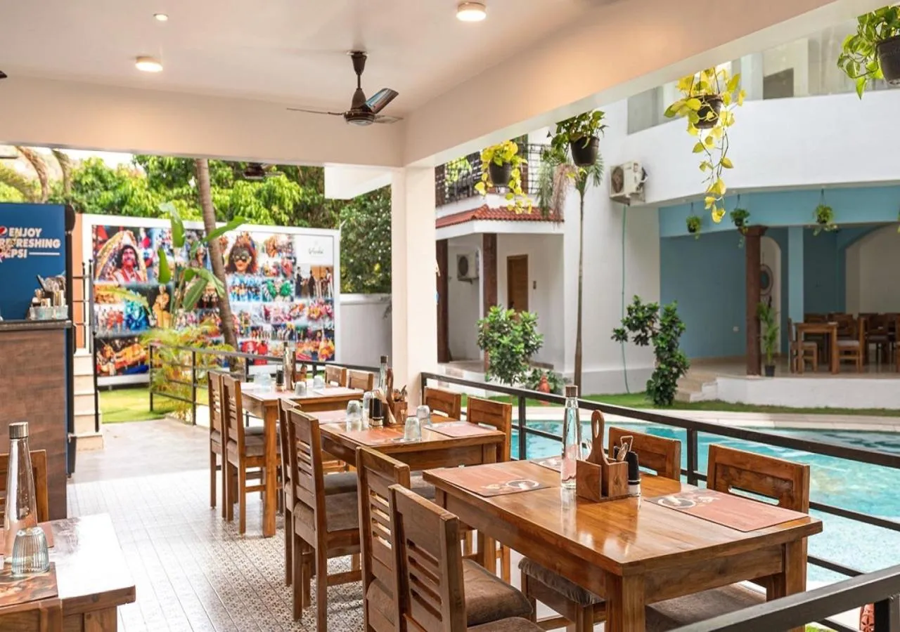 Restaurant/places to eat in The Verda De Miranda Resort Morjim North Goa