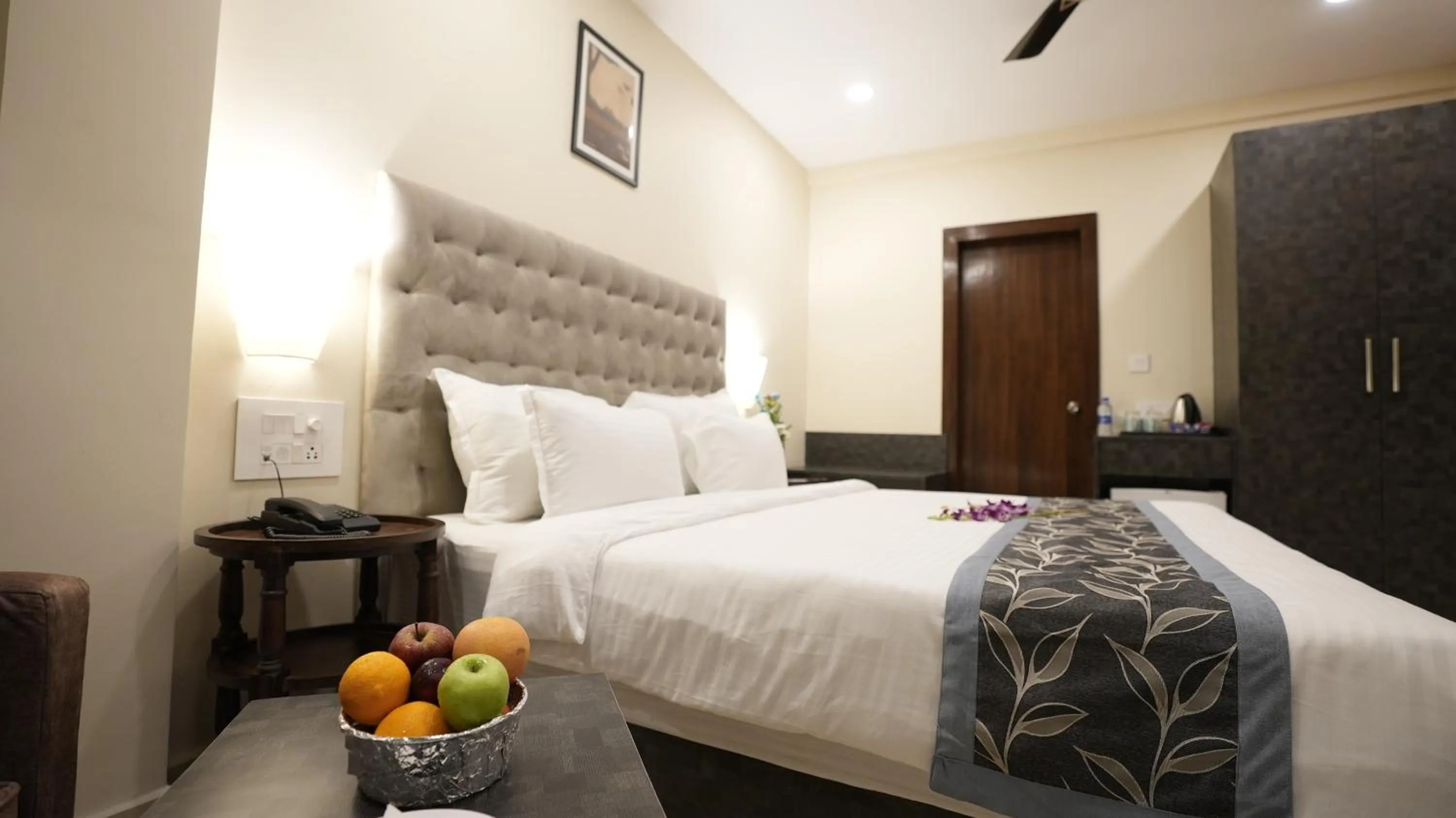 Bedroom, Bed in The Verda De Miranda Resort Morjim North Goa