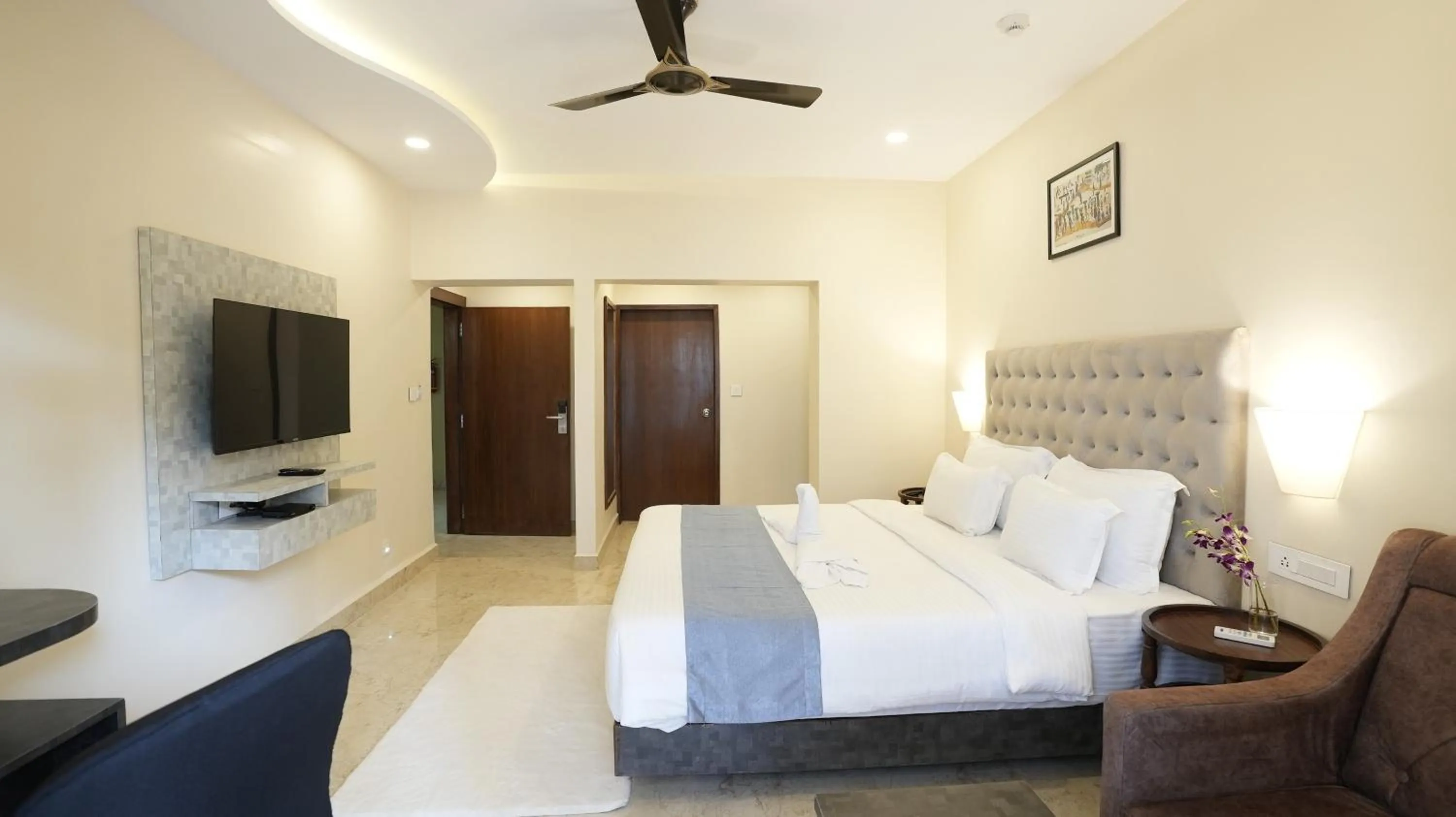 Bed in The Verda De Miranda Resort Morjim North Goa