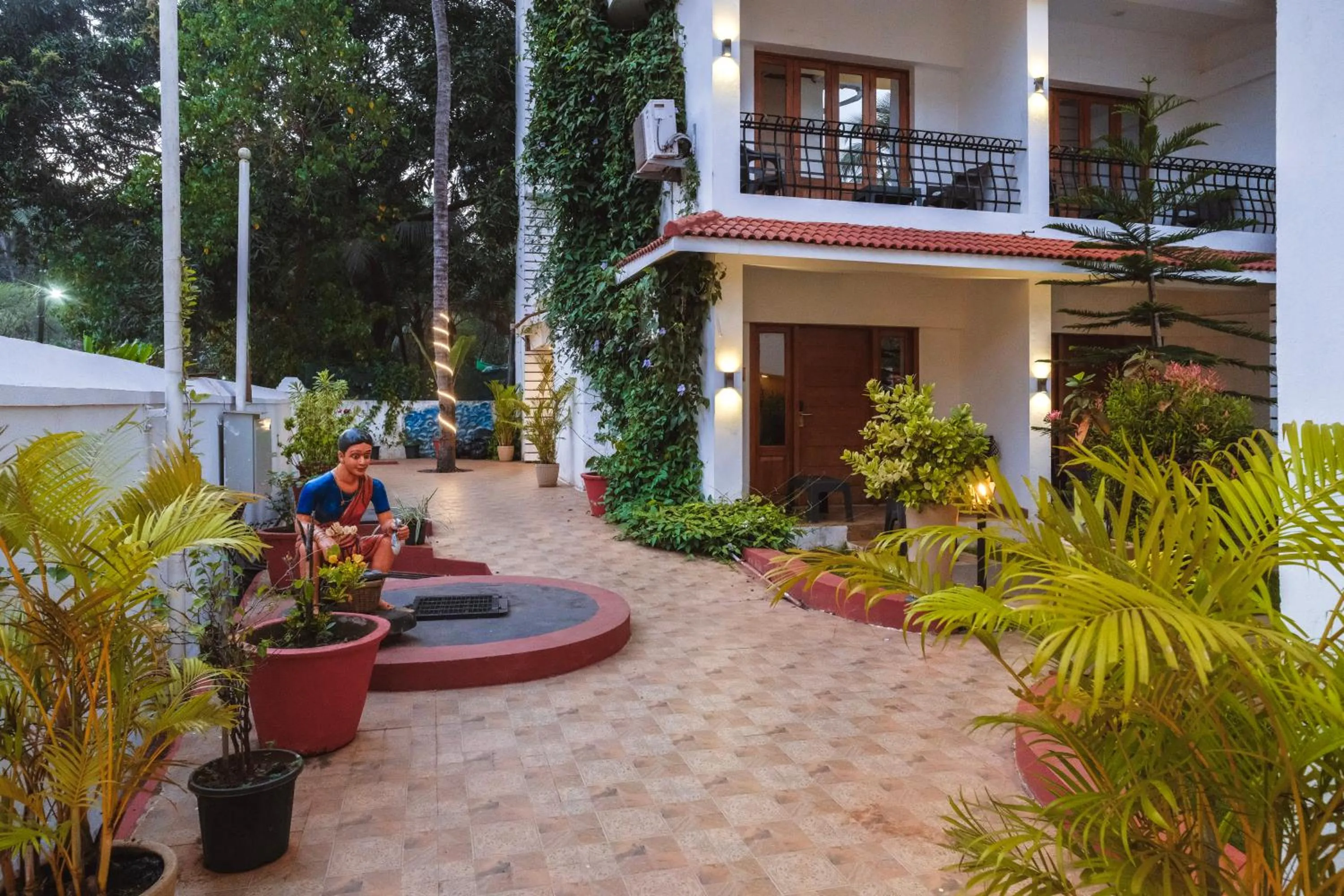 Garden in The Verda De Miranda Resort Morjim North Goa