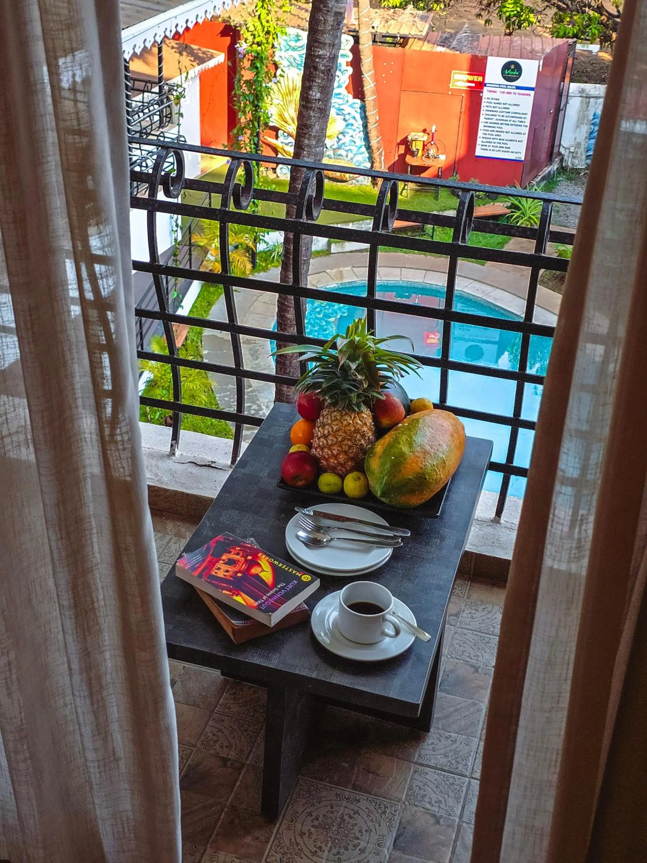 Balcony/Terrace in The Verda De Miranda Resort Morjim North Goa