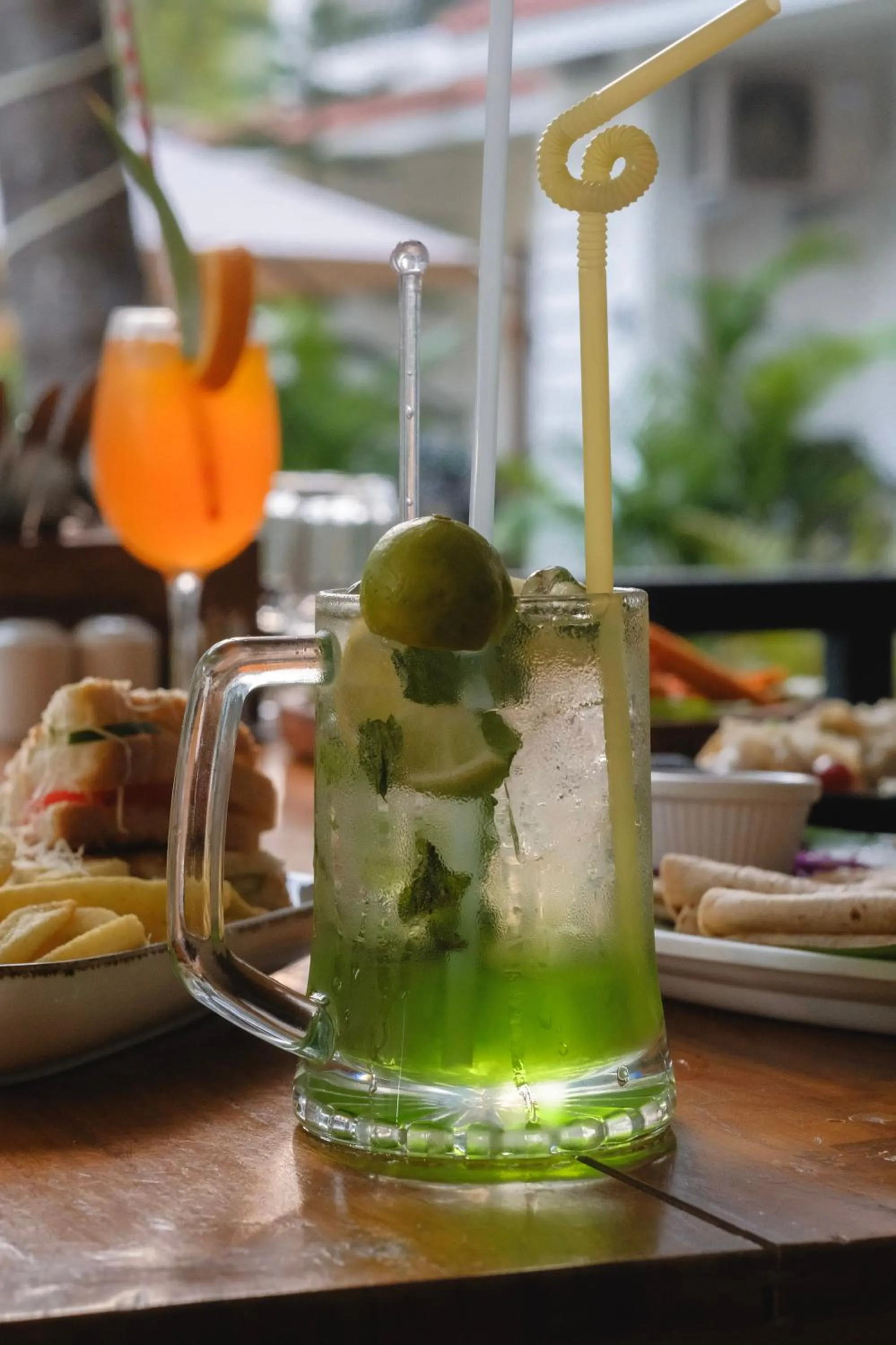 Food and drinks in The Verda De Miranda Resort Morjim North Goa