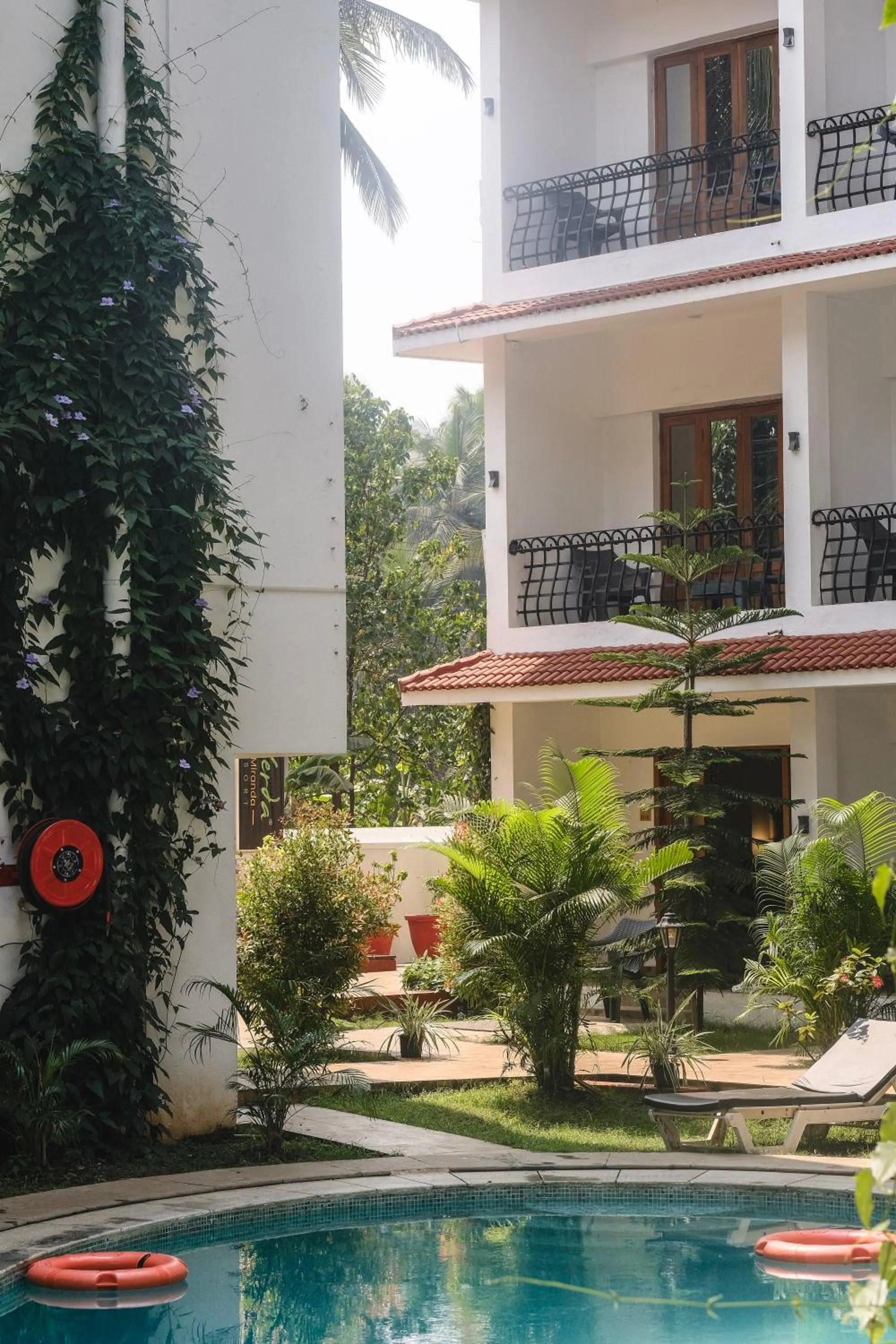 Garden in The Verda De Miranda Resort Morjim North Goa