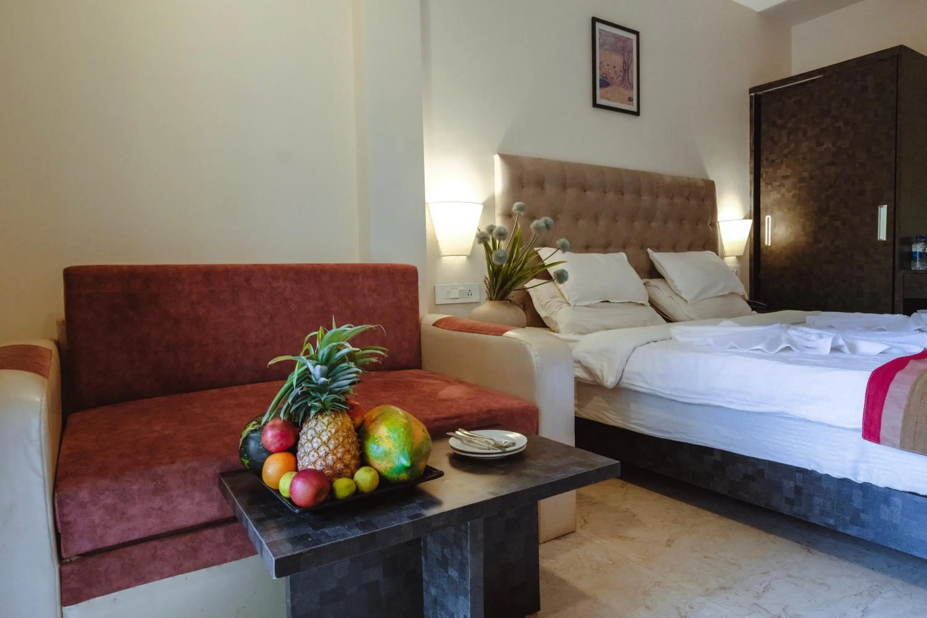 Photo of the whole room, Bed in The Verda De Miranda Resort Morjim North Goa