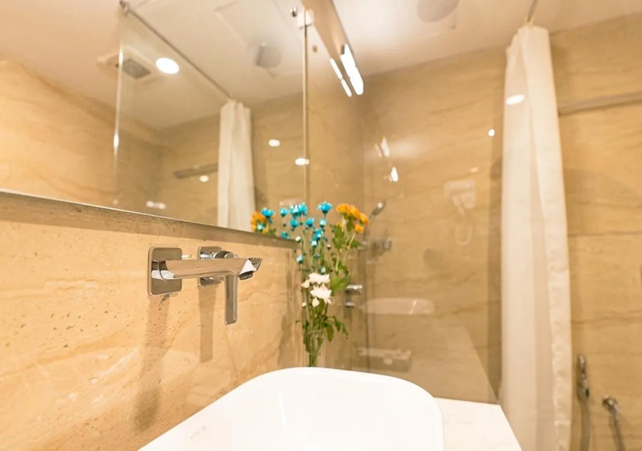 Shower in The Verda De Miranda Resort Morjim North Goa