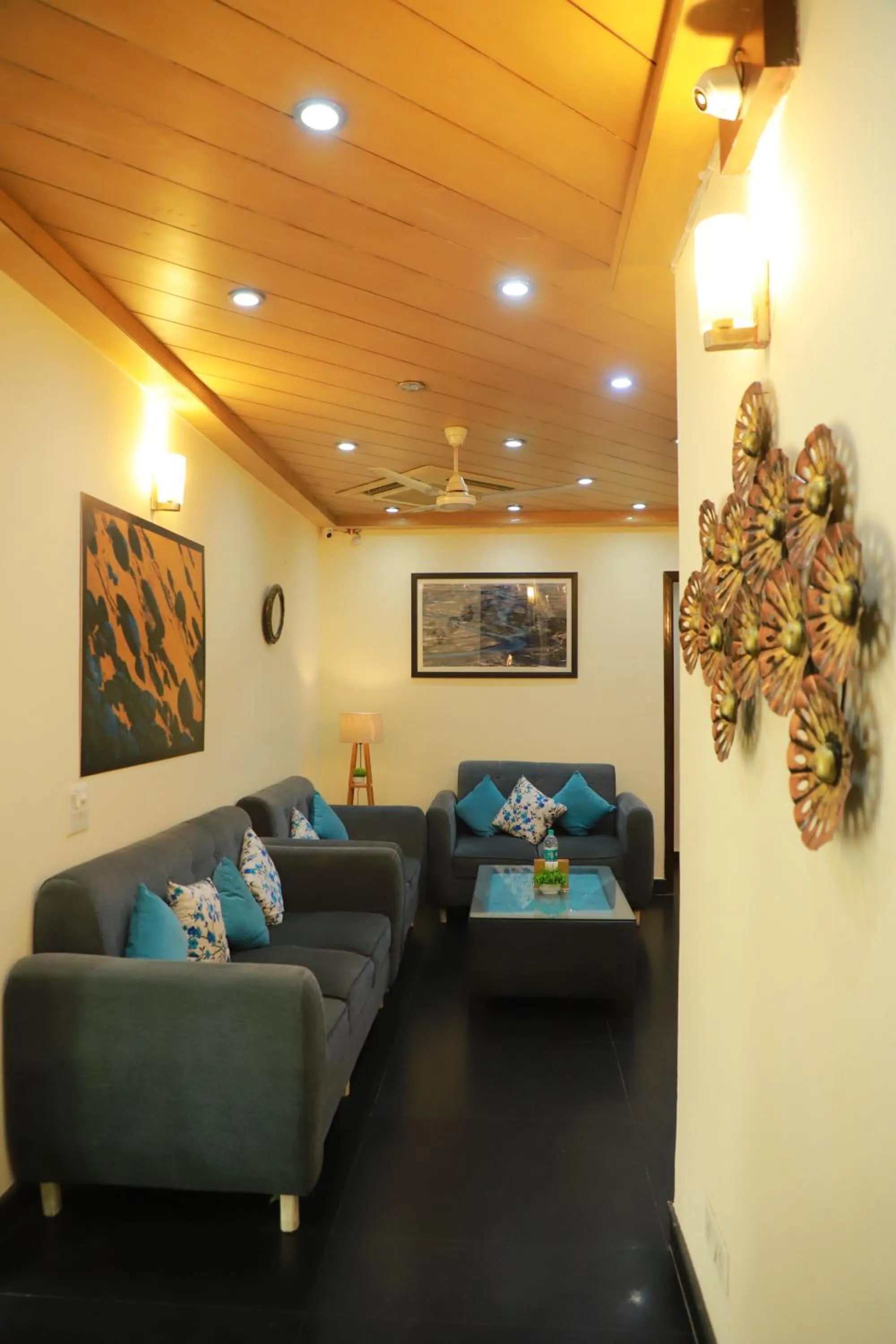 Seating area in THE REJOICE VENTURE