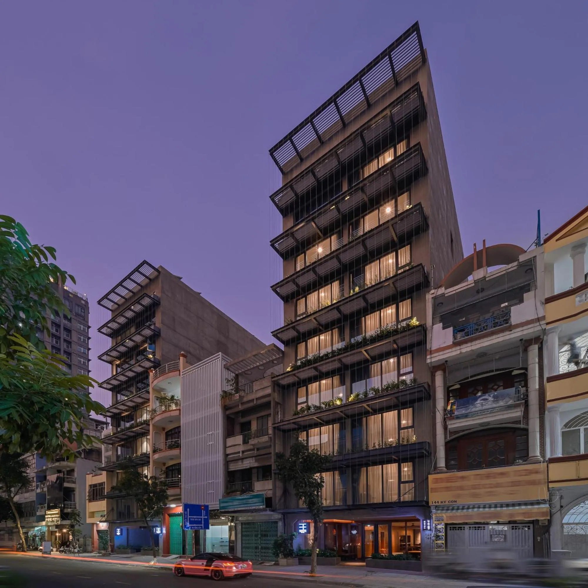 Property building in Triple E Hotel Metro Ben Thanh