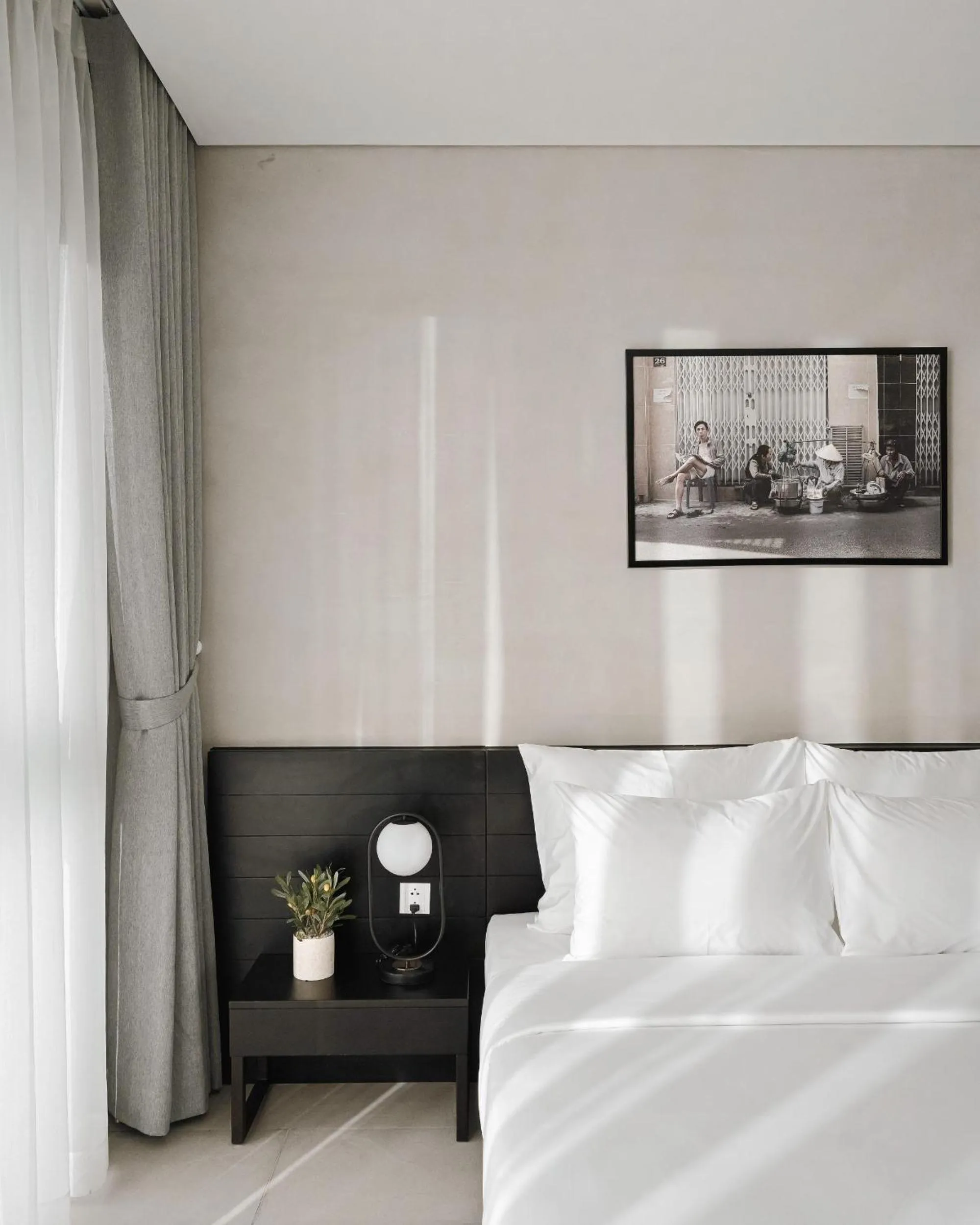 Bed in Triple E Hotel Metro Ben Thanh