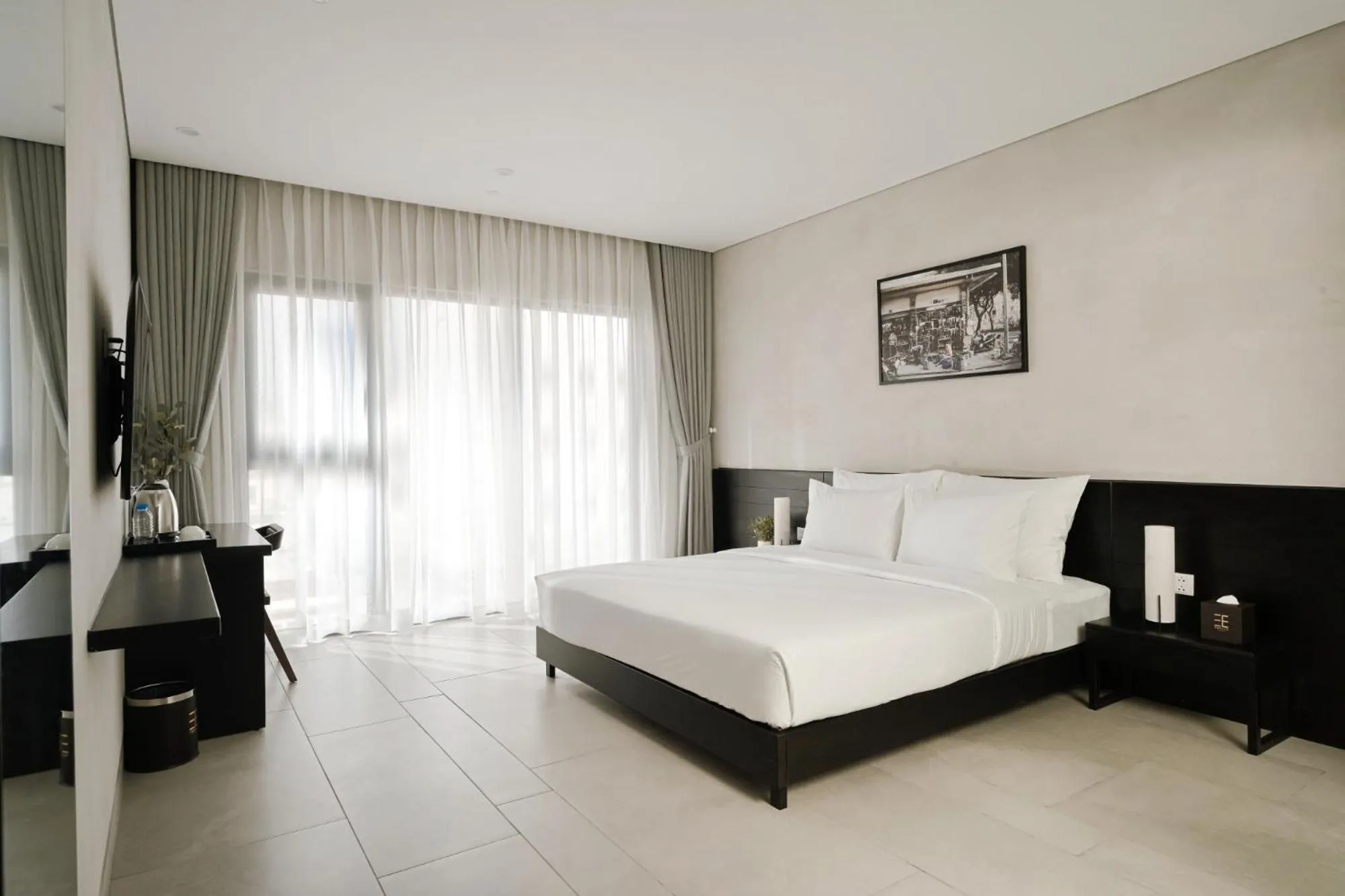 Bed in Triple E Hotel Metro Ben Thanh