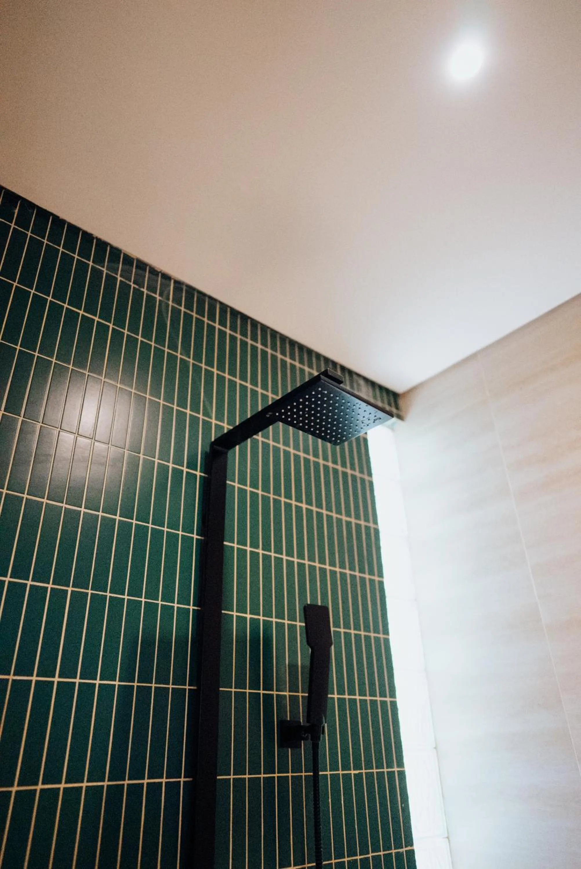 Shower in Deep Roots Dive & Yoga Resort