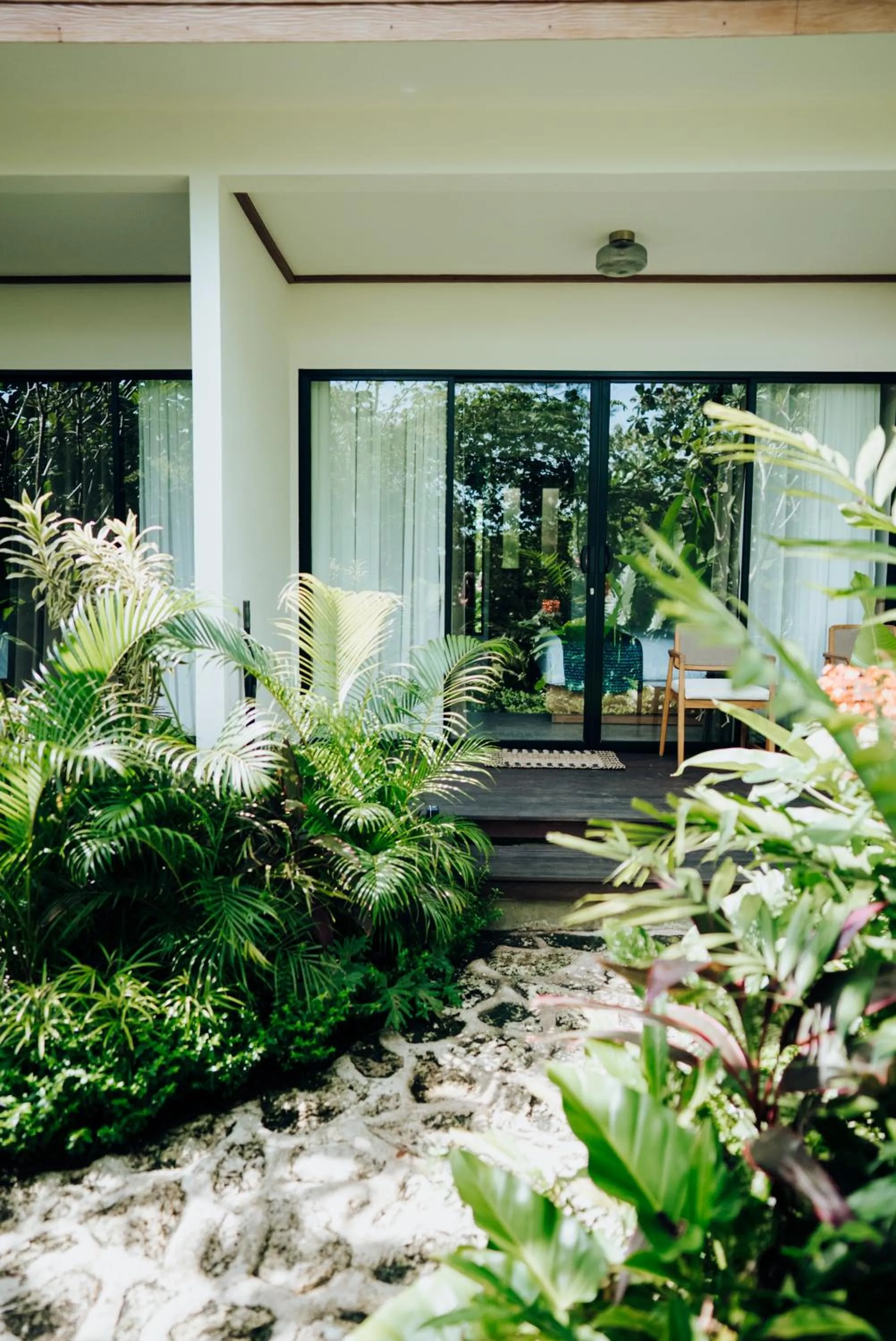 Balcony/Terrace in Deep Roots Dive & Yoga Resort