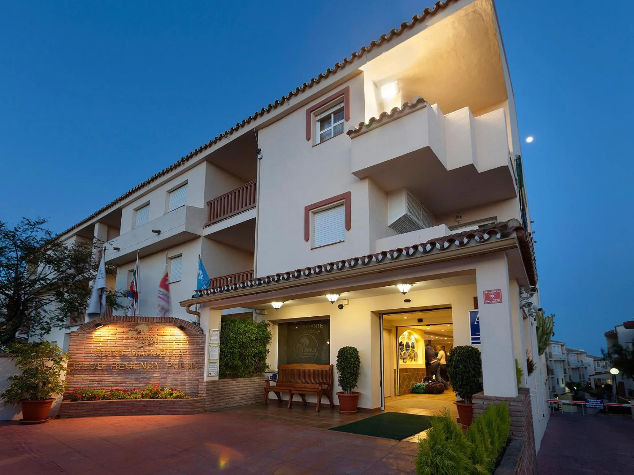 Facade/entrance in Crown Resorts Club Marbella