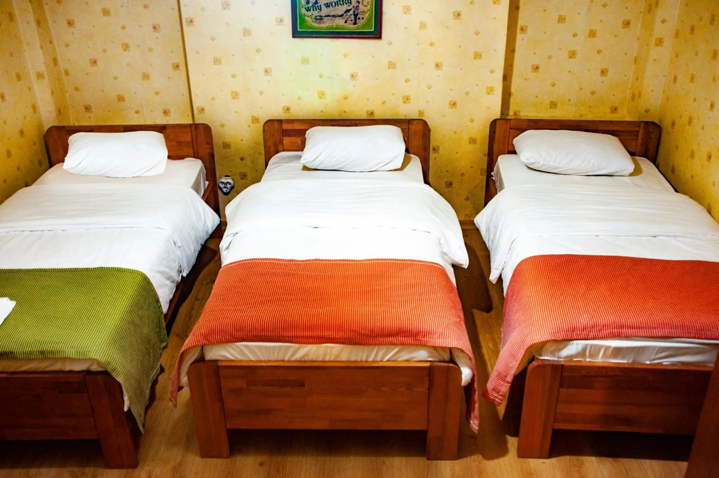 Bed in Istanbul Irish Hotel