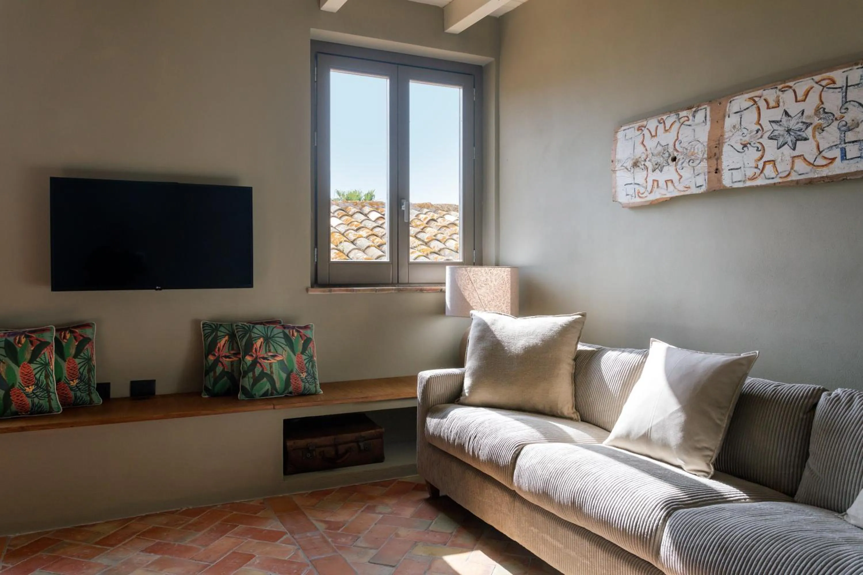 Living room in Masseria del Carboj